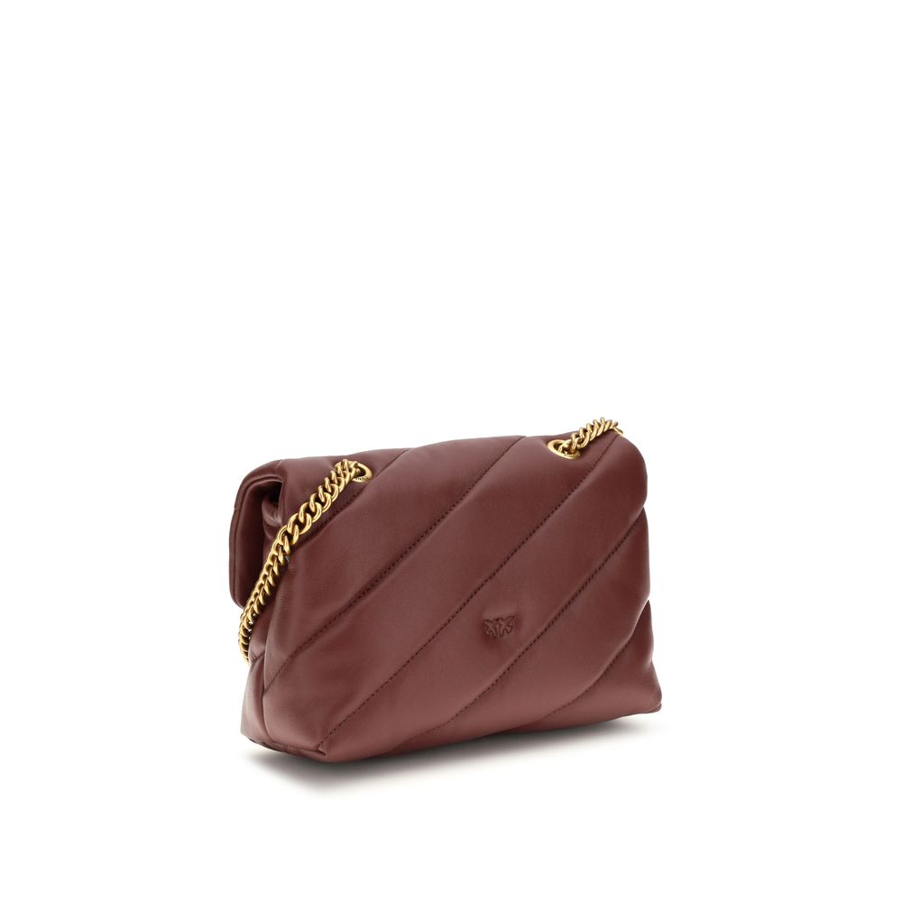PINKO Bordeaux Lamb Ovis Aries Shoulder Bag