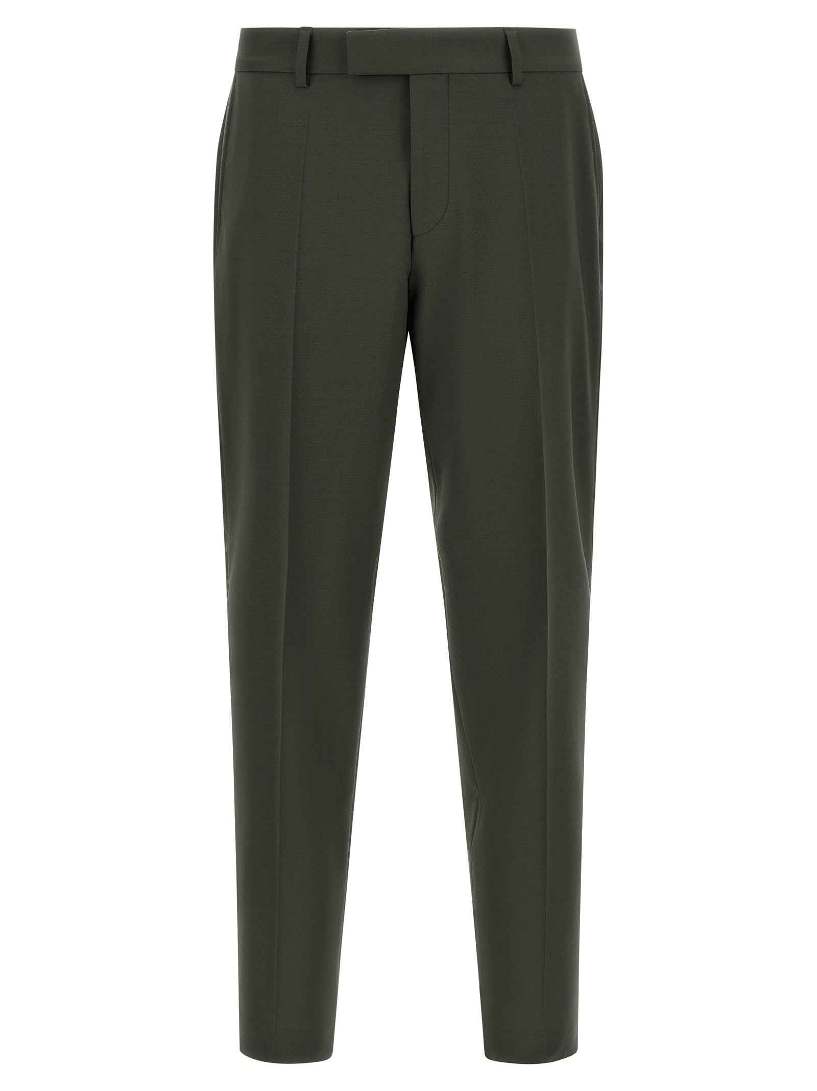 Hugo Boss Bicolor Virgin Wool Pants