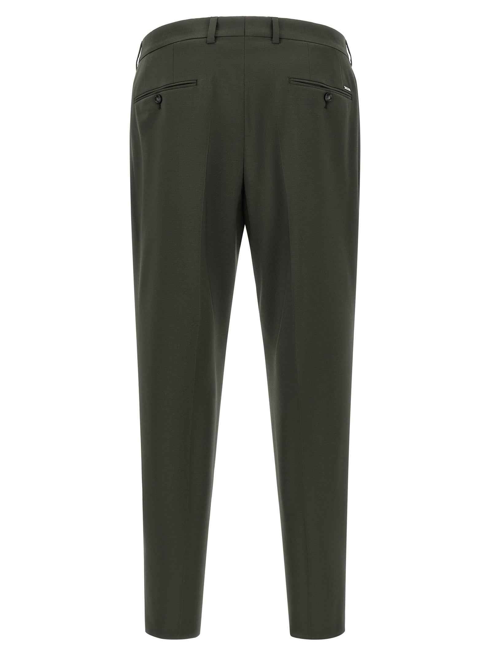 Hugo Boss Bicolor Virgin Wool Pants