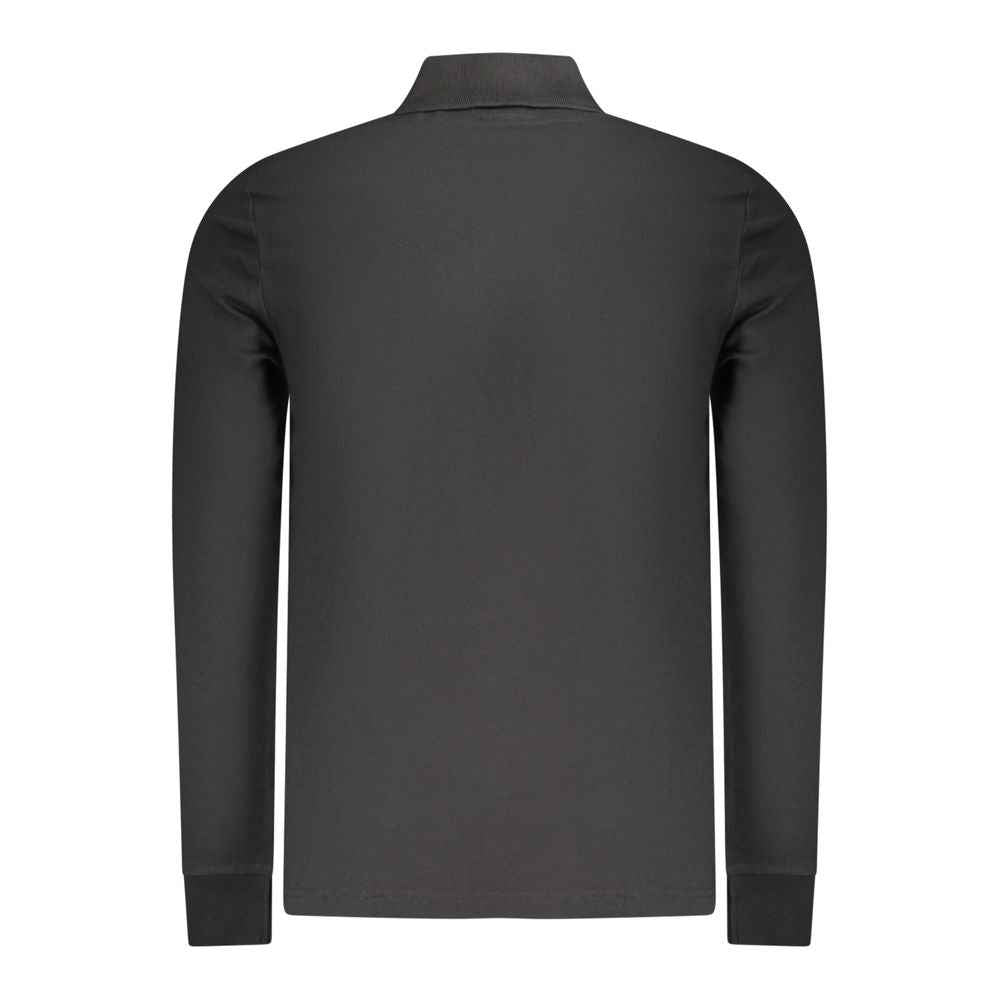 Hugo Boss Black Cotton Men's Polo Shirt