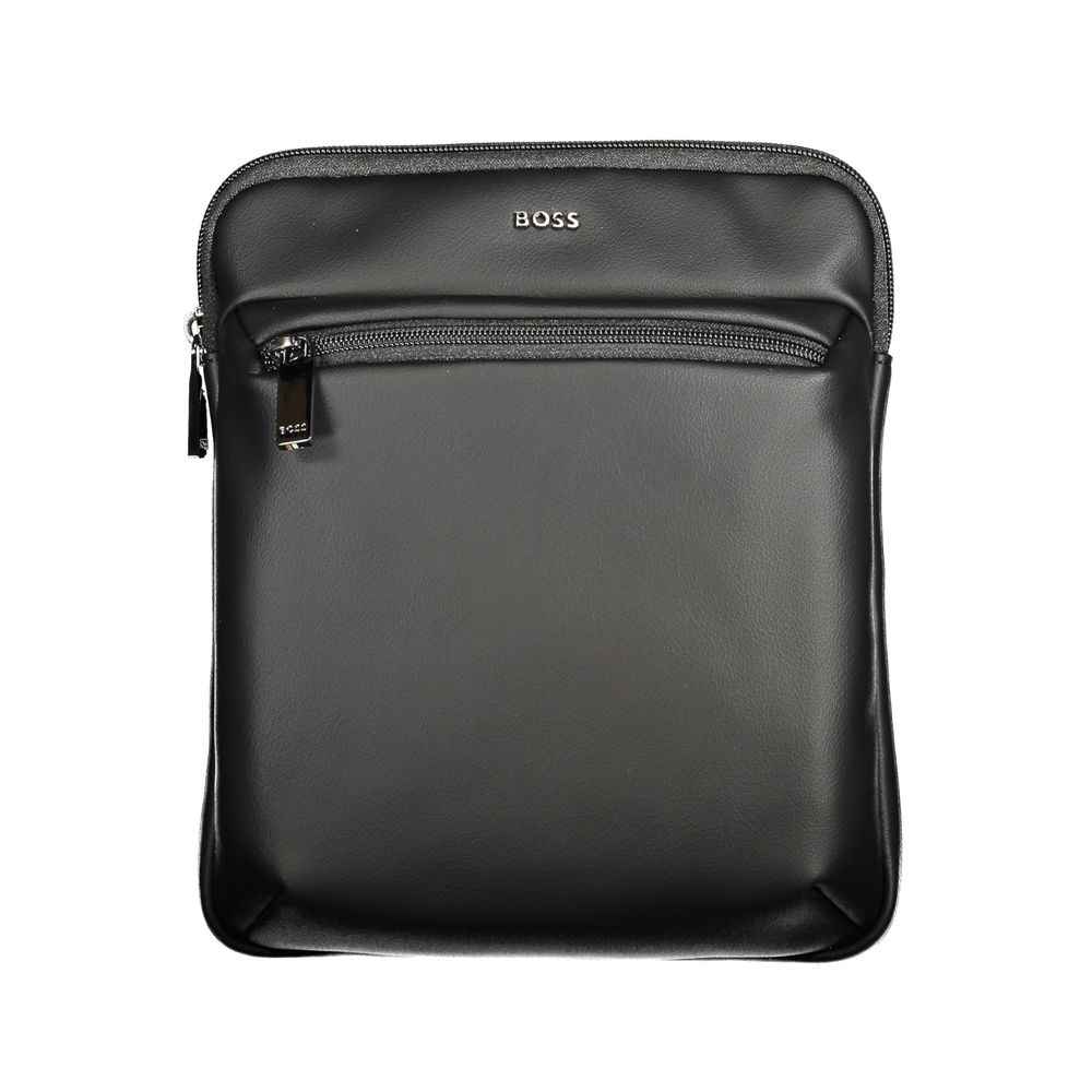 Hugo Boss Black Polyurethane Men's Shoulder Bag
