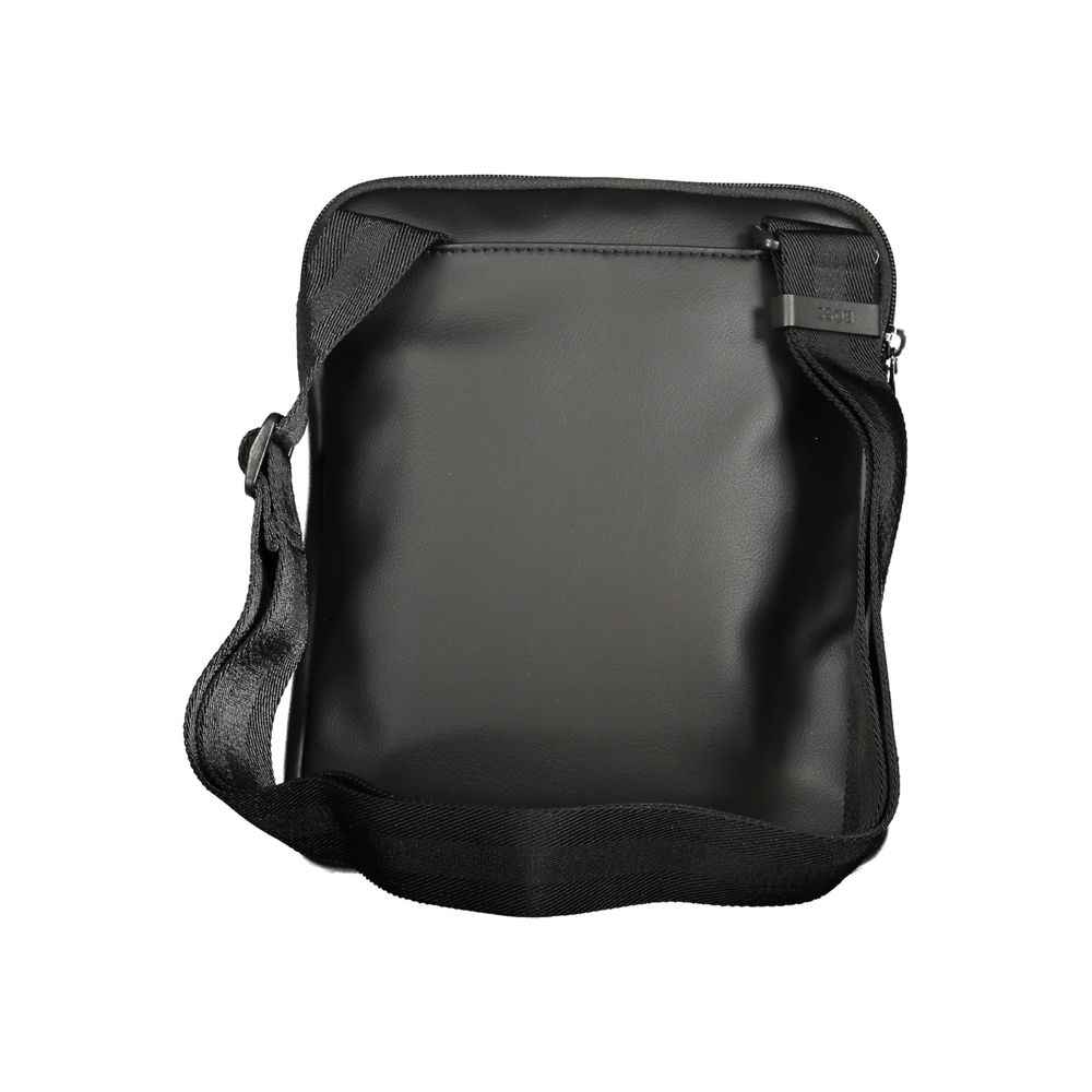 Hugo Boss Black Polyurethane Men's Shoulder Bag