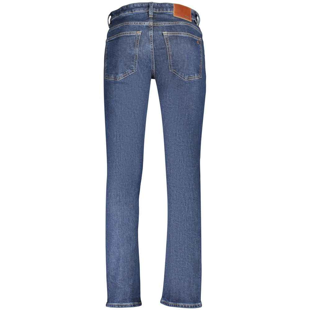Hugo Boss Blue Cotton Men's Jeans