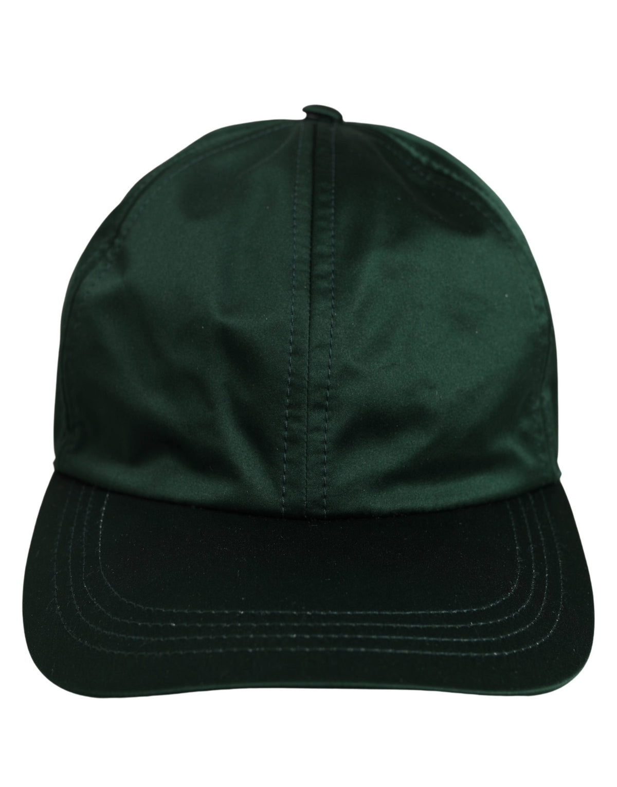 Dolce & Gabbana Men Deep Green Cotton Baseball Cap 6 Panels Hat