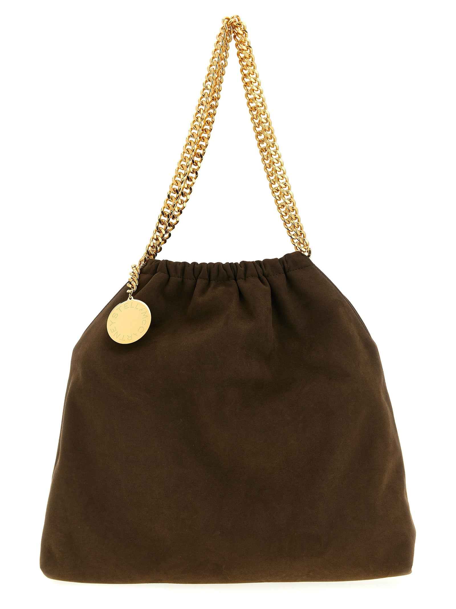 Stella McCartney Brown Polyester Shoulder Bag