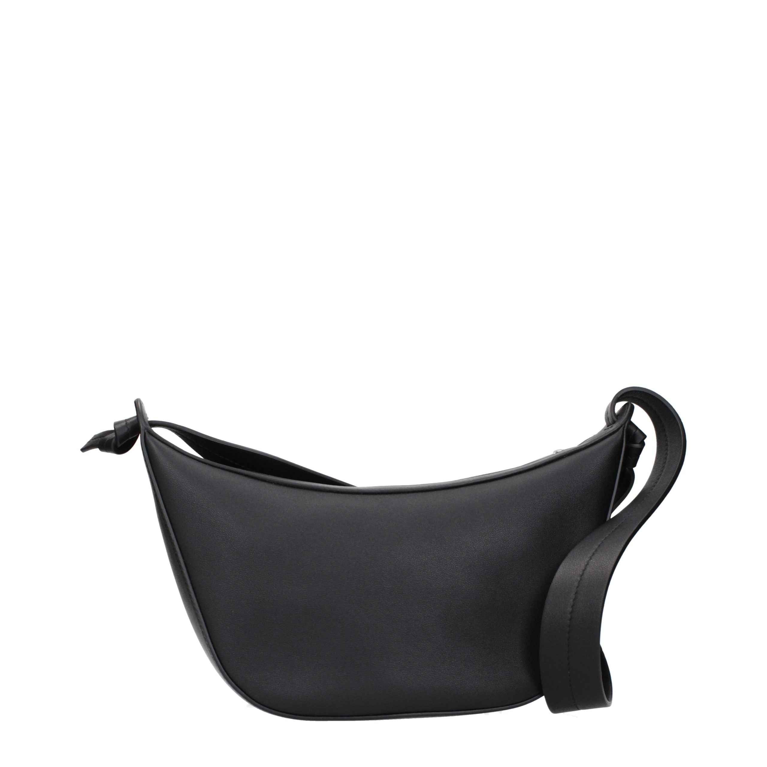 Jil Sander Black Leather Shoulder Bag