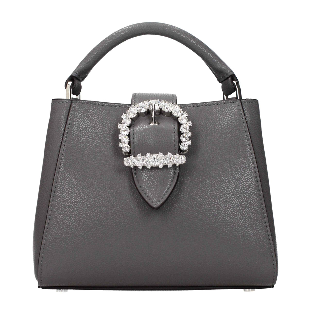 Jimmy Choo Gray Leather Handbag