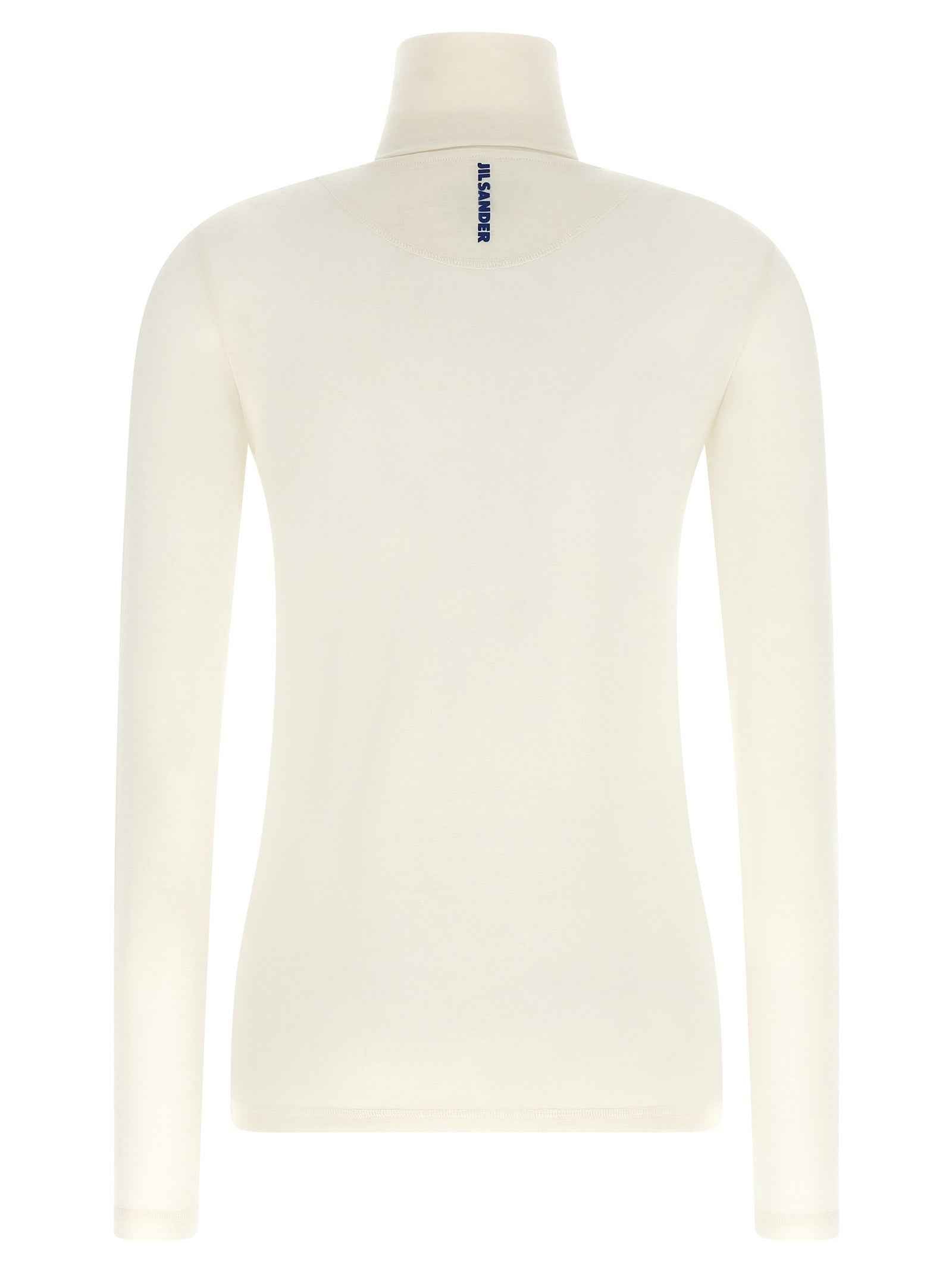Jil Sander White Polyester Cardigan