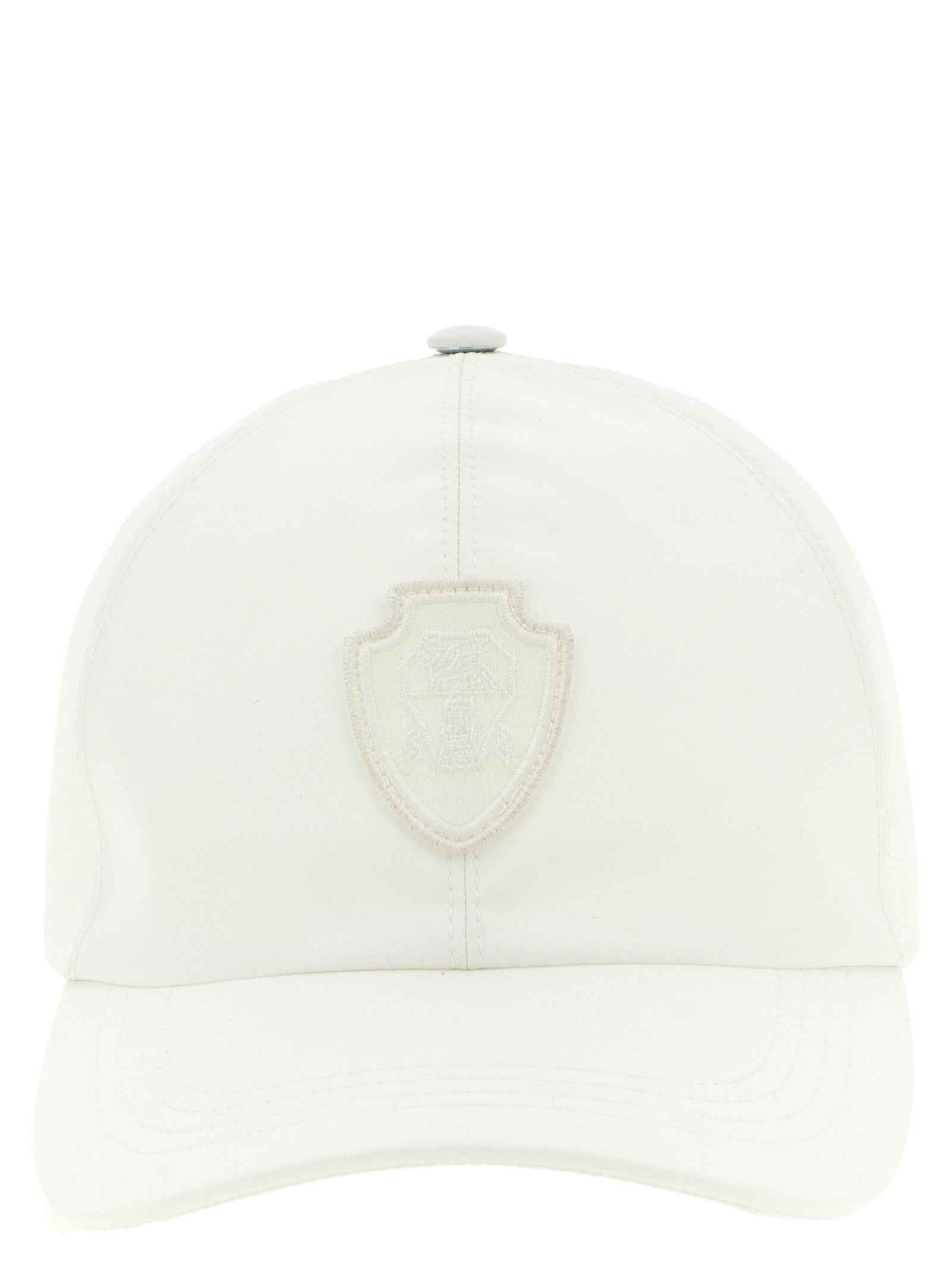 Brunello Cucinelli White Polyester Cap (Baseball Hat)