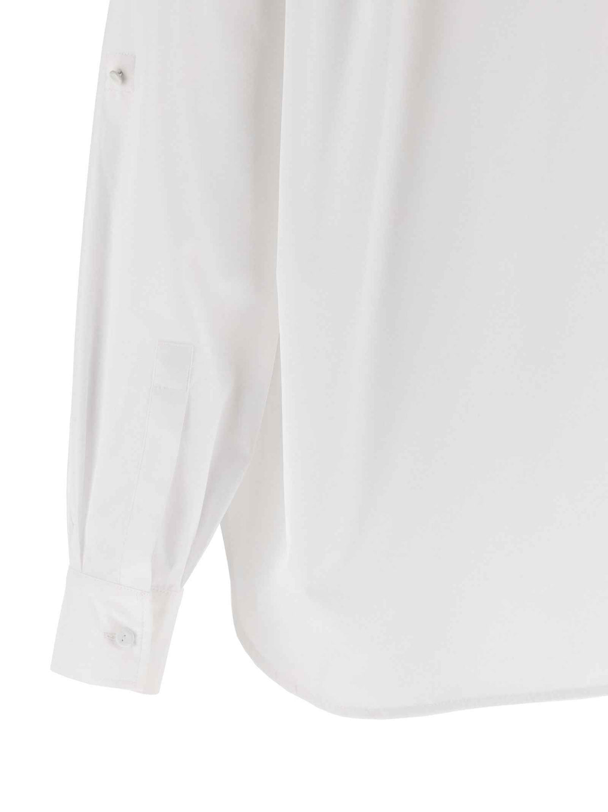 Max Mara White Cotton Blouse