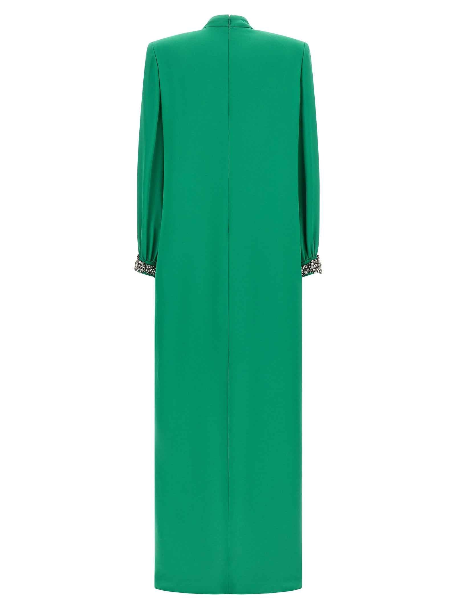 Valentino Garavani Bicolor Silk Long Dress