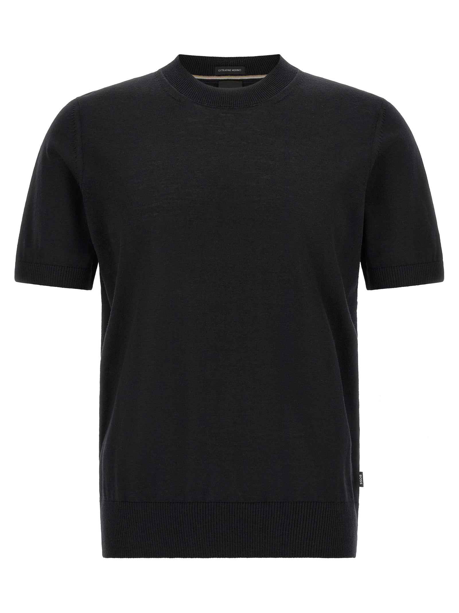 Hugo Boss Black Virgin Wool T-Shirt