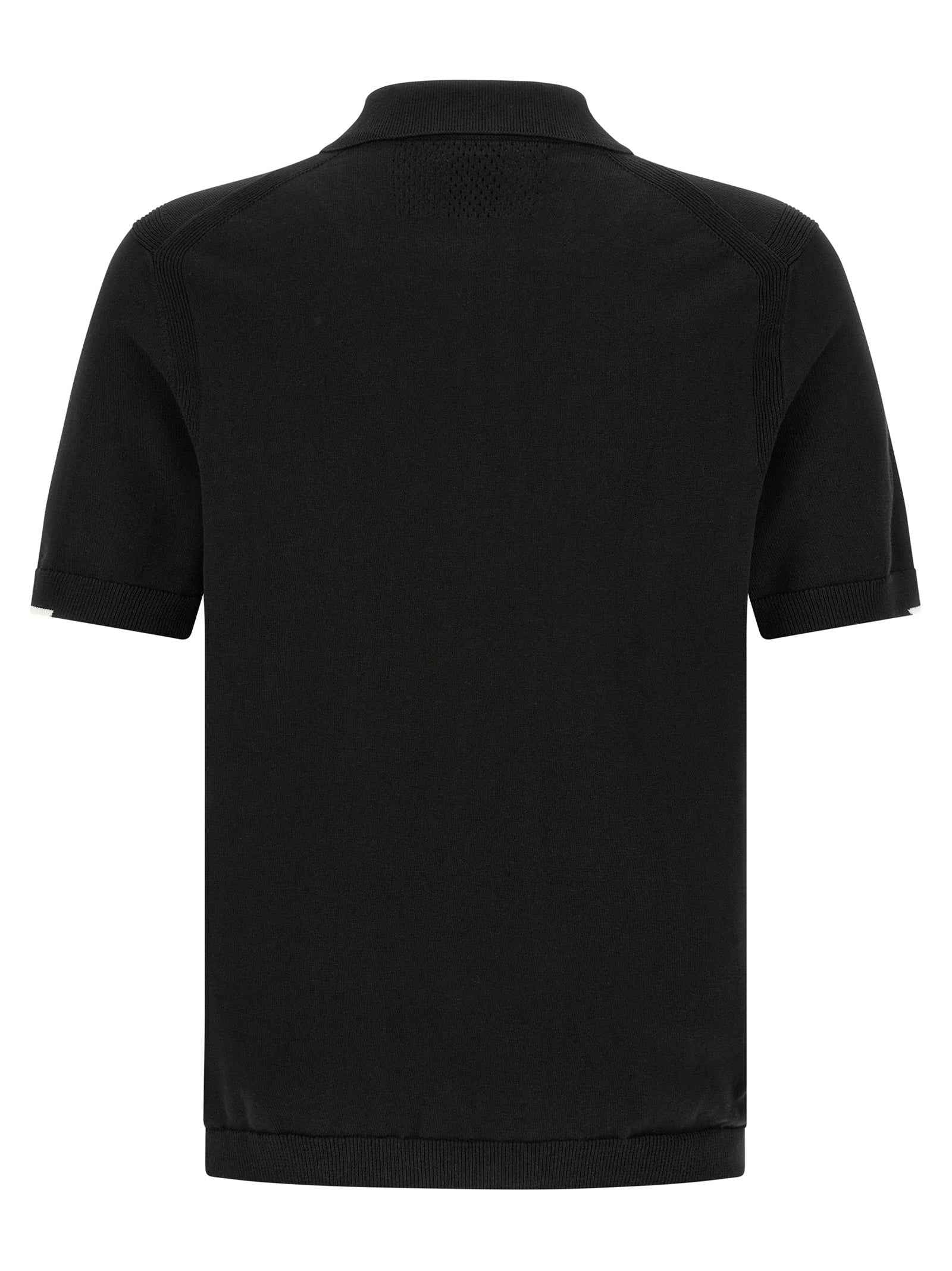 Hugo Boss Black Cotton Polo Shirt