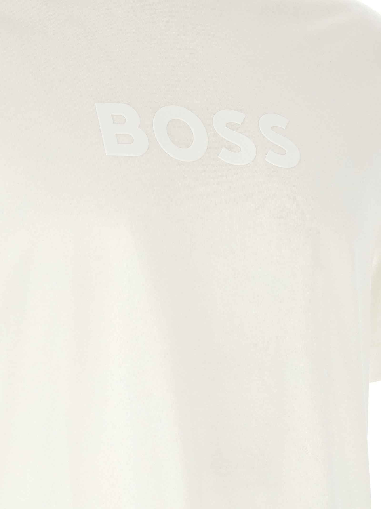 Hugo Boss White Cotton T-Shirt