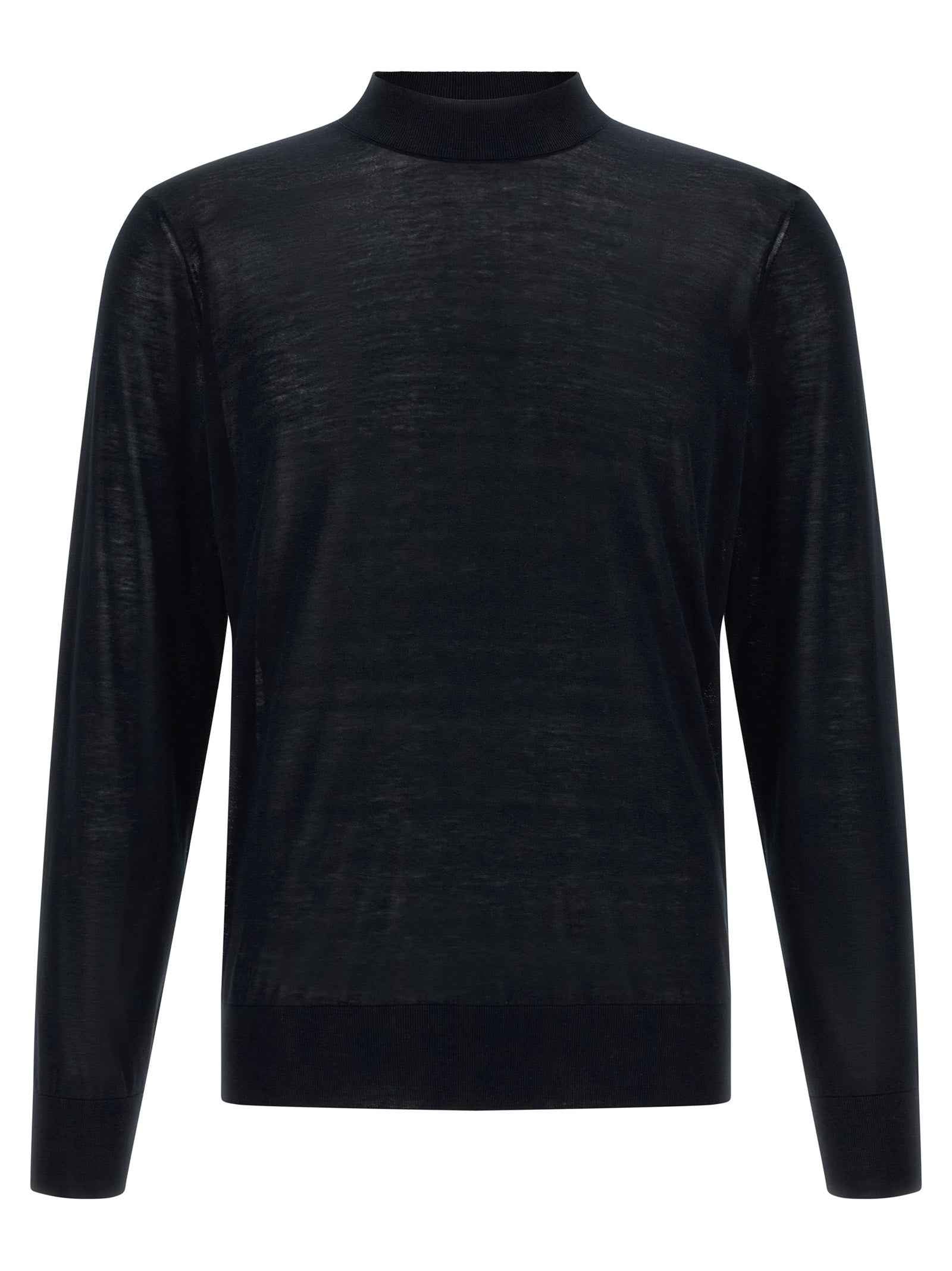 Brunello Cucinelli Blue Silk Cardigan