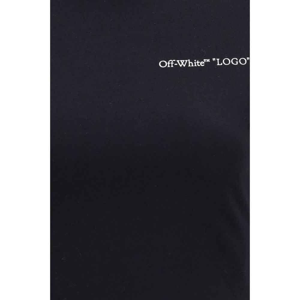 Off-White Black Cotton T-Shirt