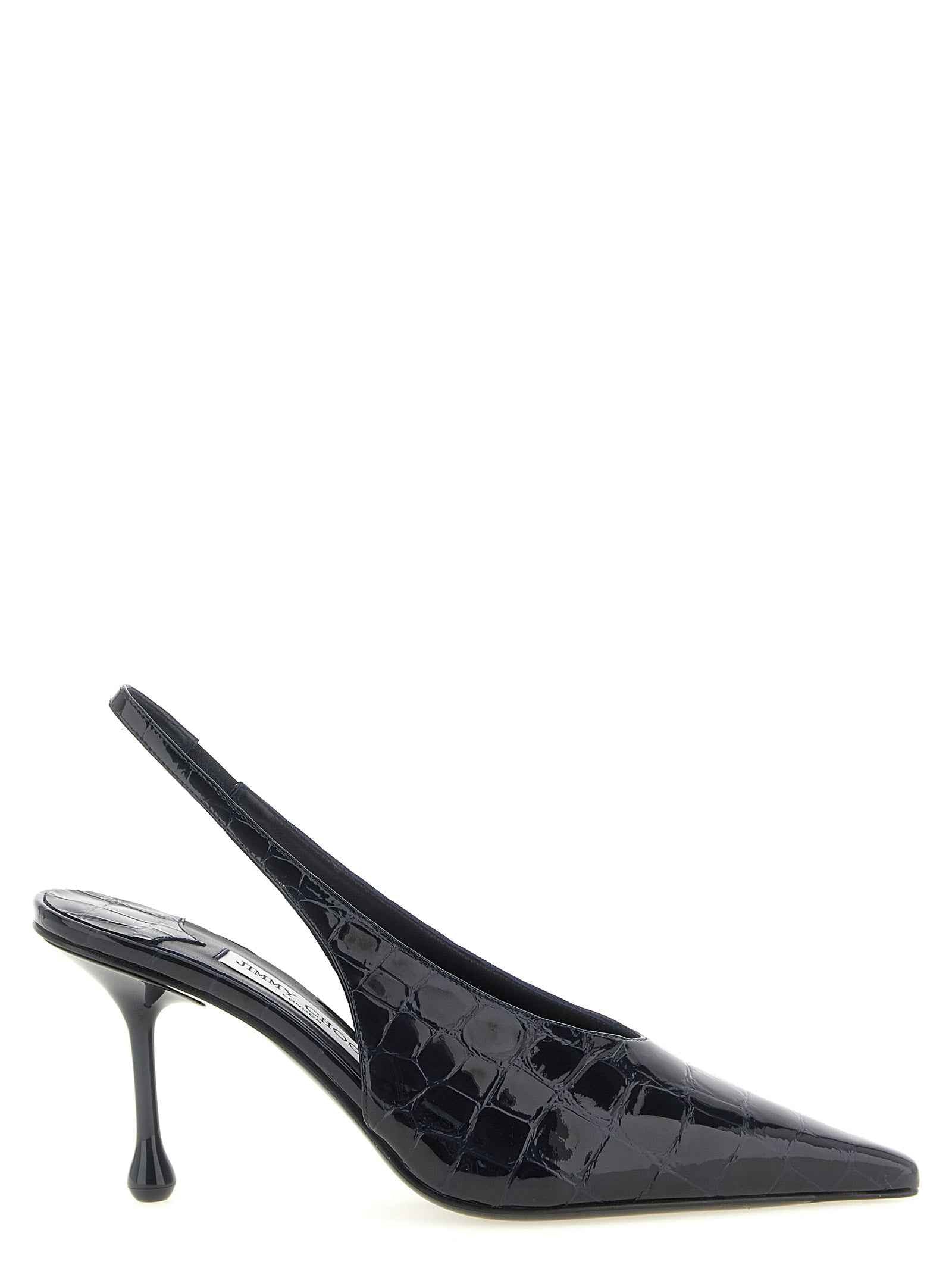 Jimmy Choo Blue Leather High Heel Pumps