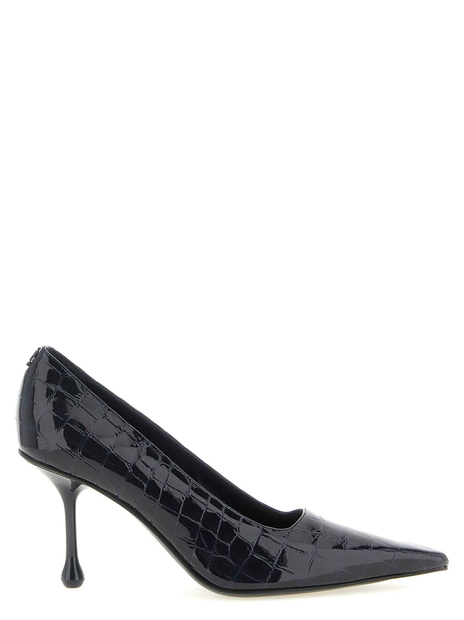Jimmy Choo Blue Leather High Heel Pumps