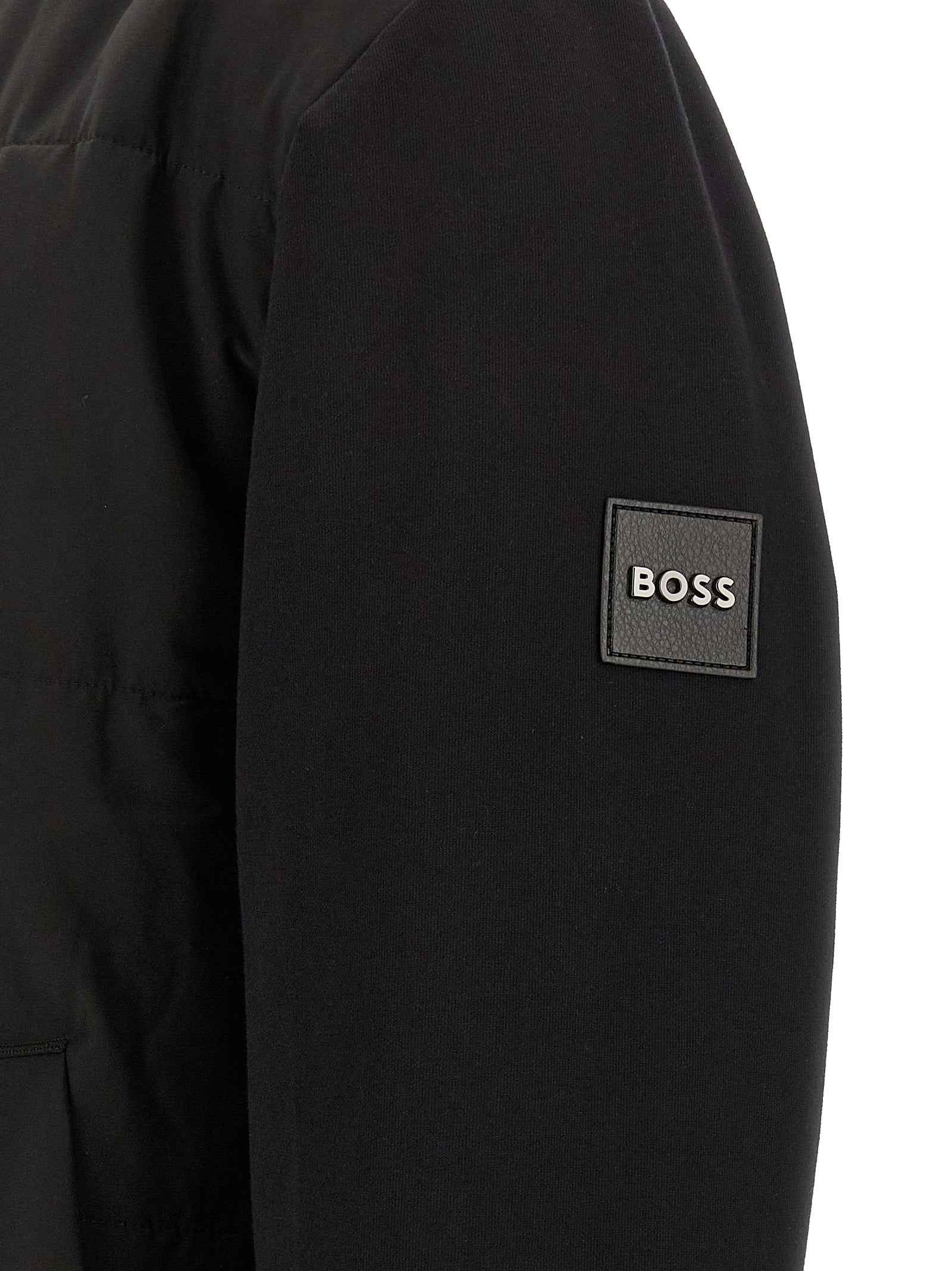 Hugo Boss Black Cotton Sweatshirt