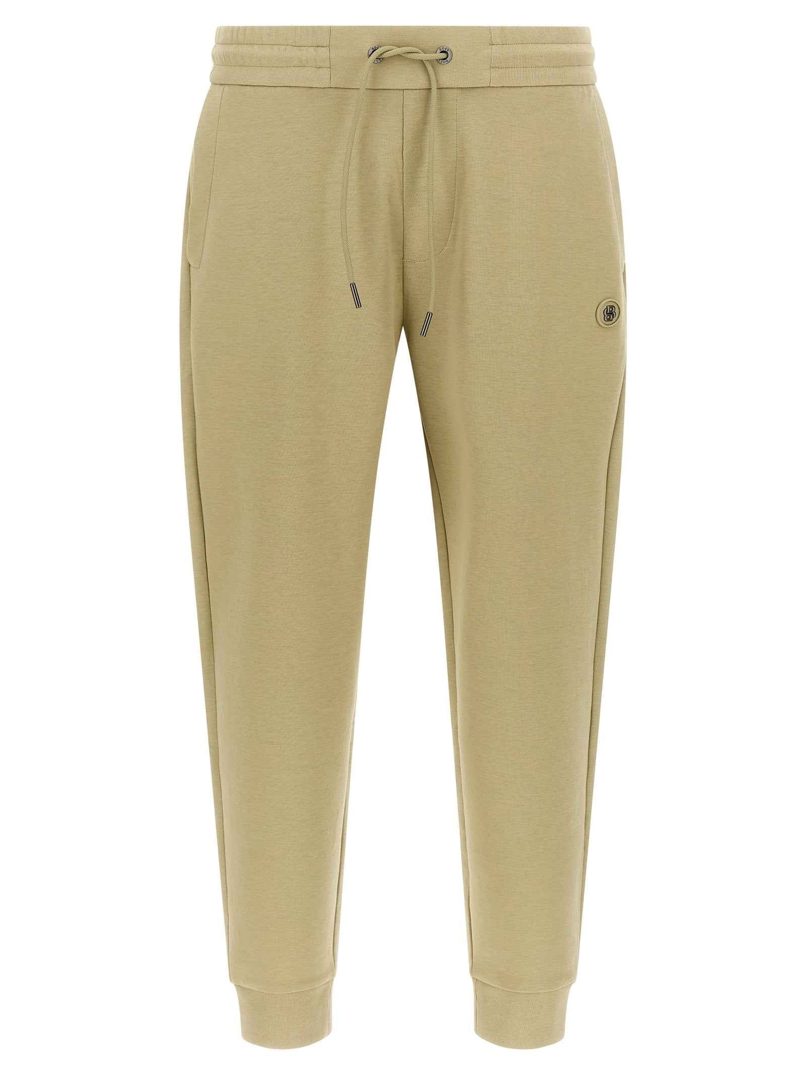 Hugo Boss Beige Cotton Joggers (Workout Pants)