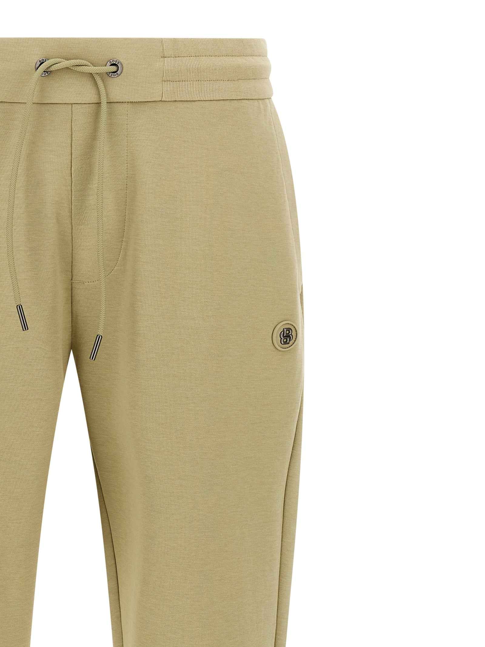 Hugo Boss Beige Cotton Joggers (Workout Pants)