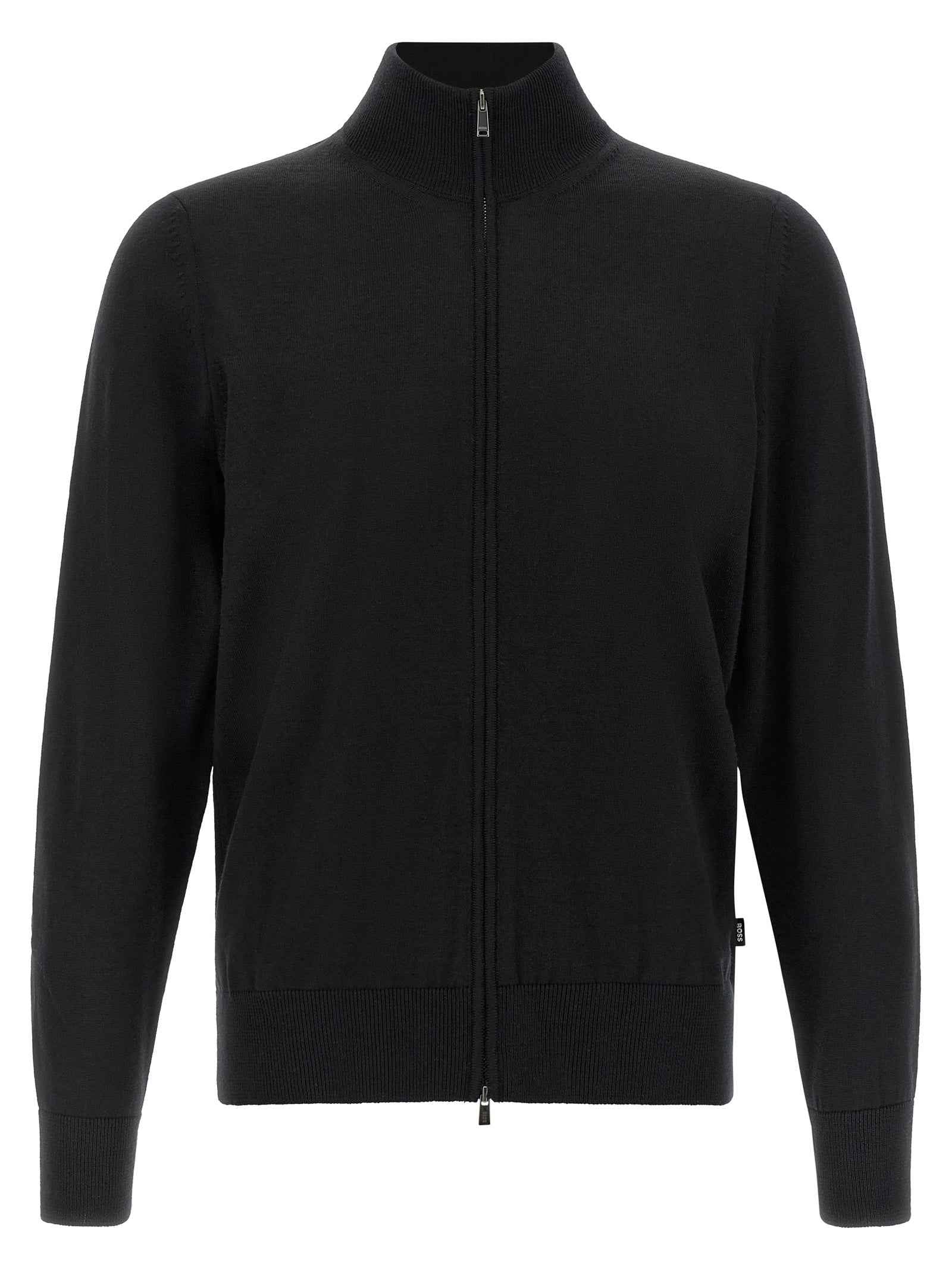 Hugo Boss Black Virgin Wool Cardigan