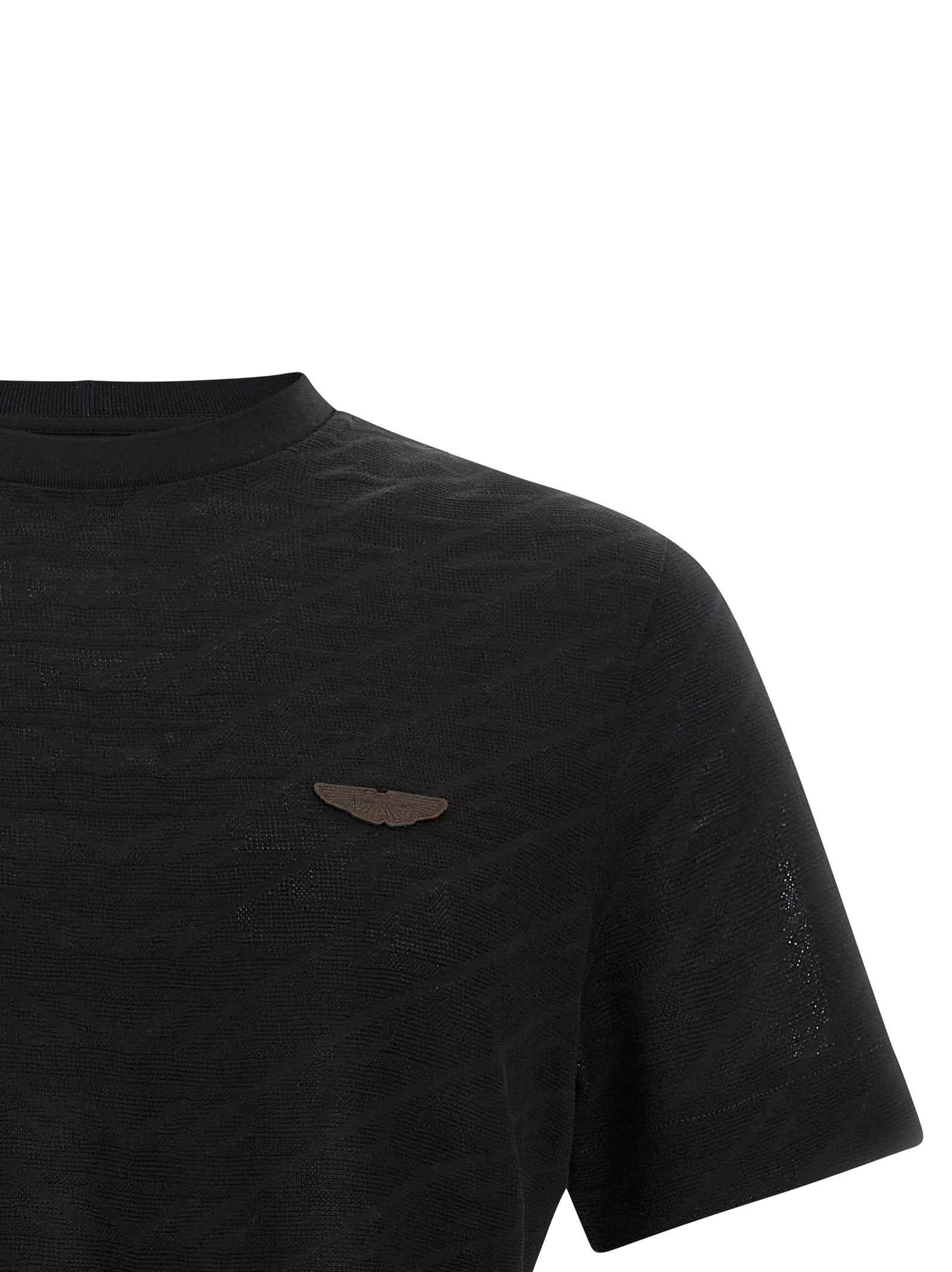 Hugo Boss Black Cotton T-Shirt
