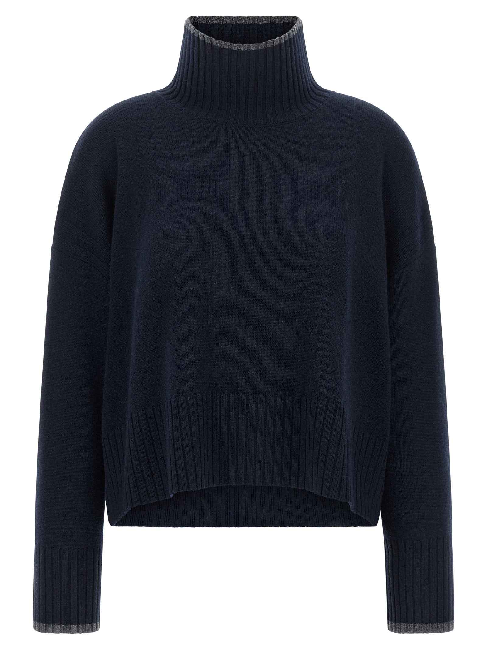 PINKO Blue Wool Cardigan