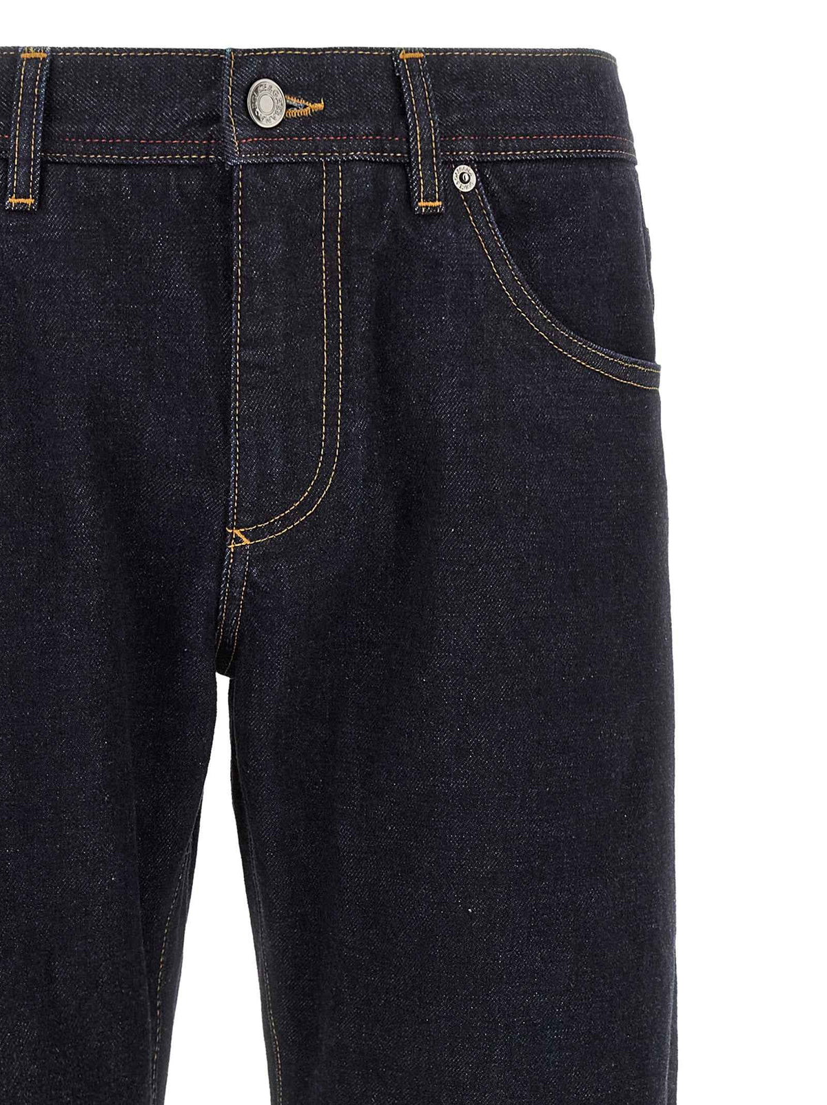 Dolce & Gabbana Blue Cotton Jeans Denim