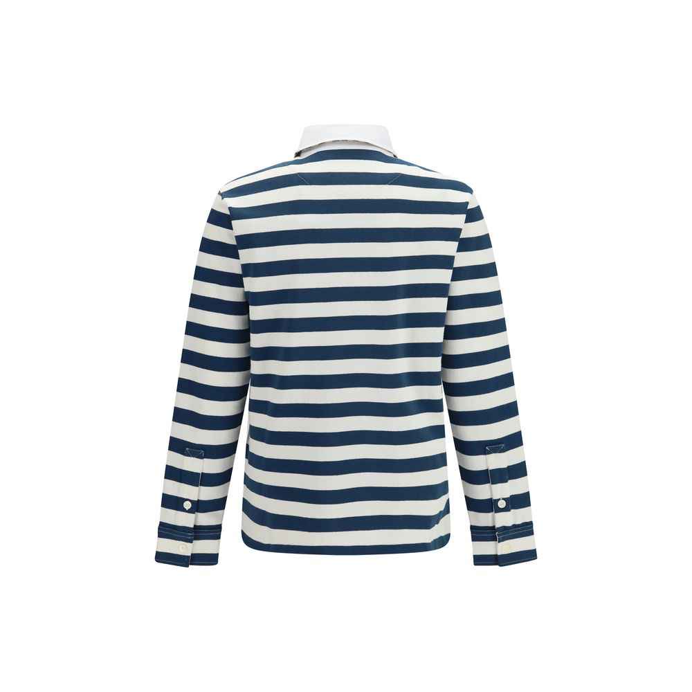 Burberry Multicolor Cotton Polo Shirt