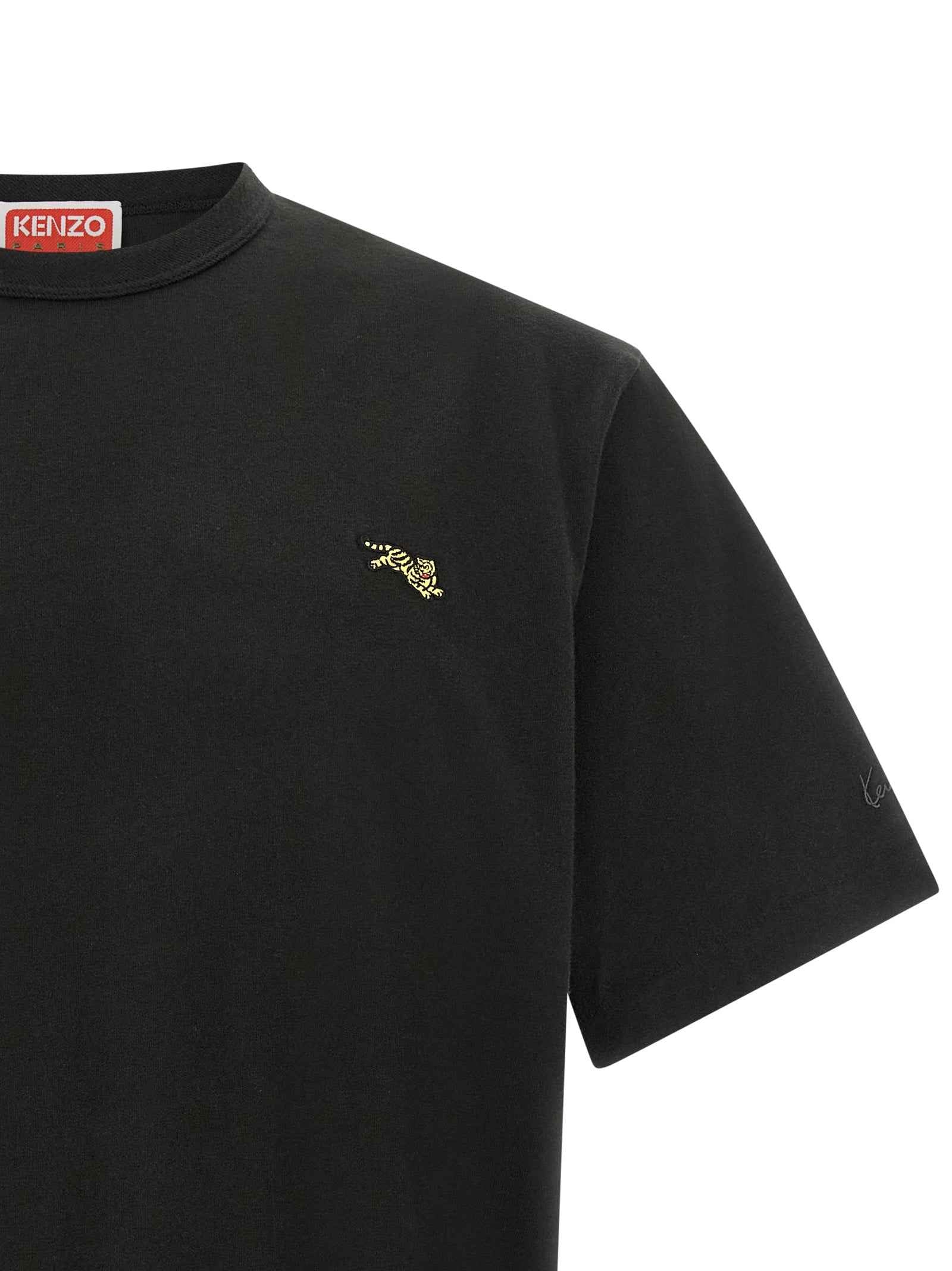 Kenzo Black Cotton T-Shirt