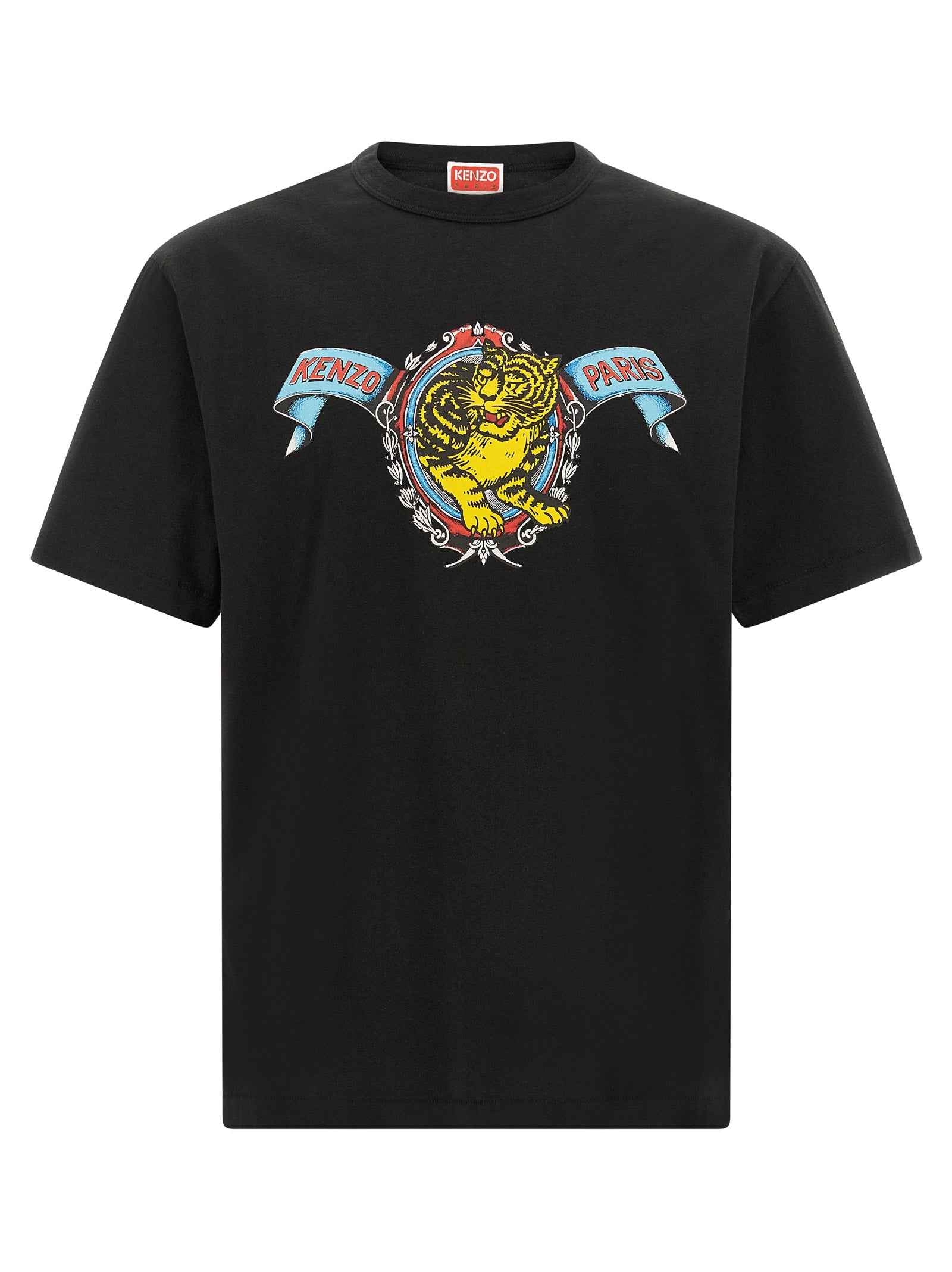 Kenzo Black Cotton T-Shirt
