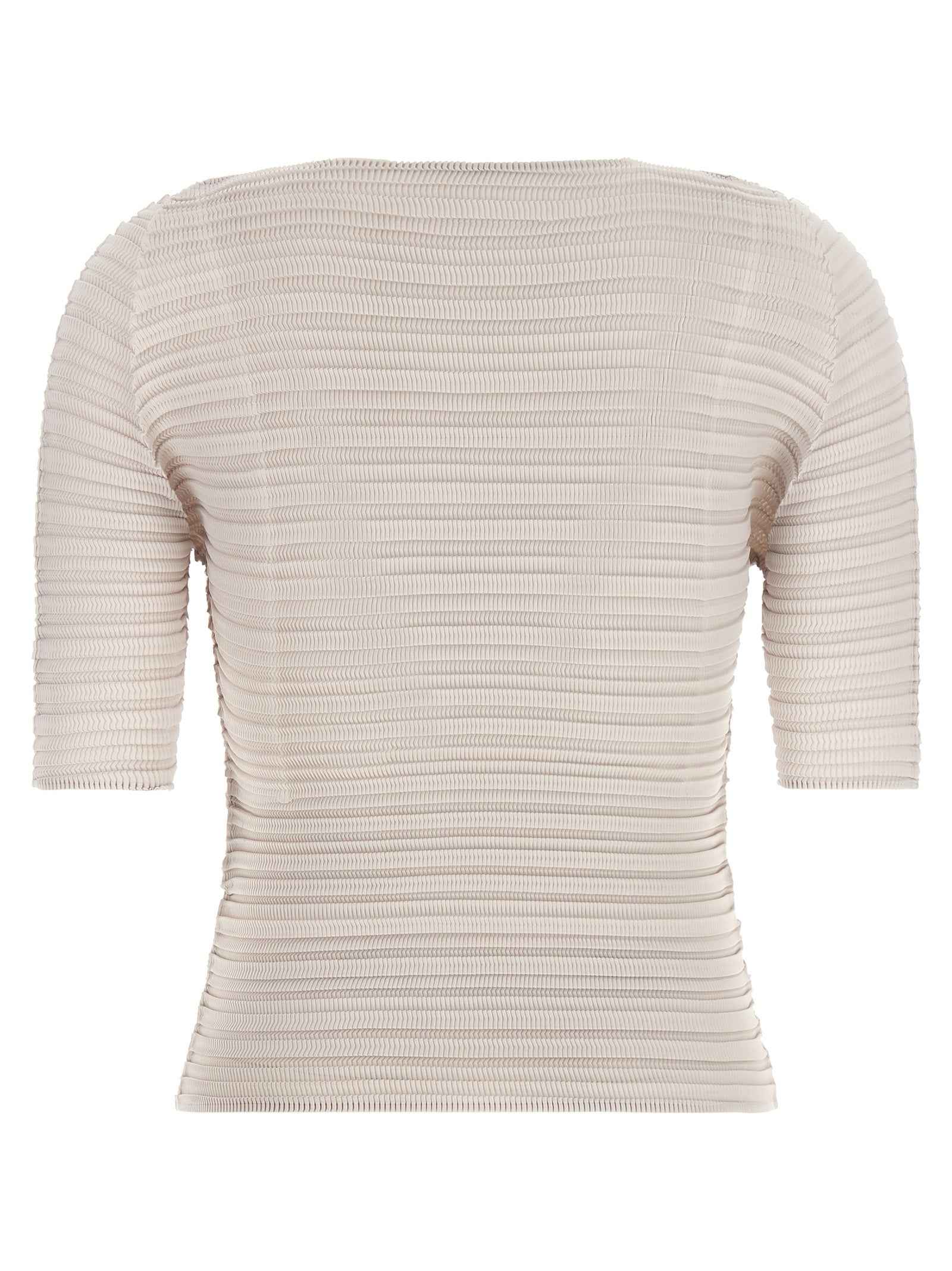 Issey Miyake Beige Polyester Blouse