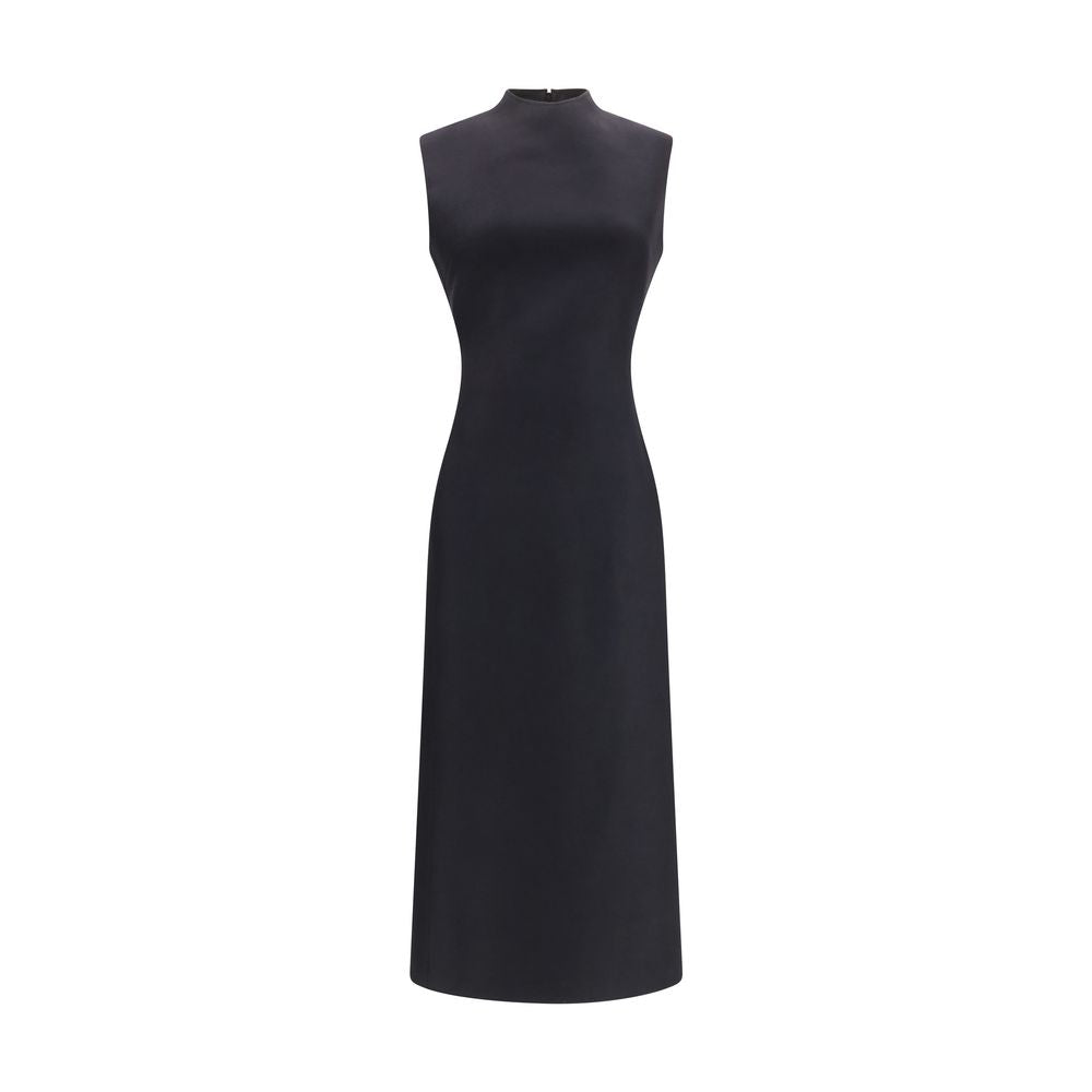 Maison Margiela Black Wool Oves Aries Casual Dress