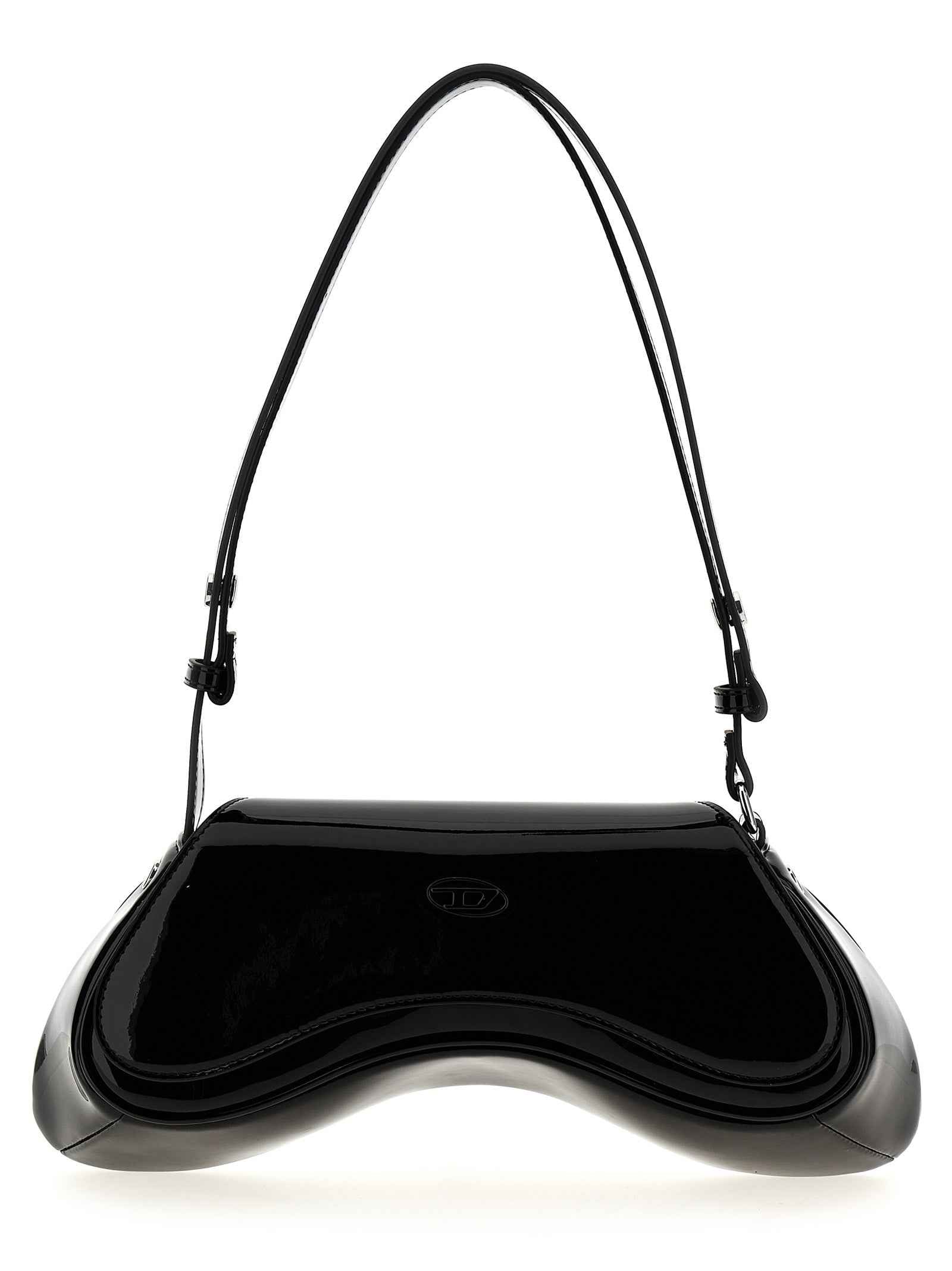 Diesel Black Polyethylene Shoulder Bag