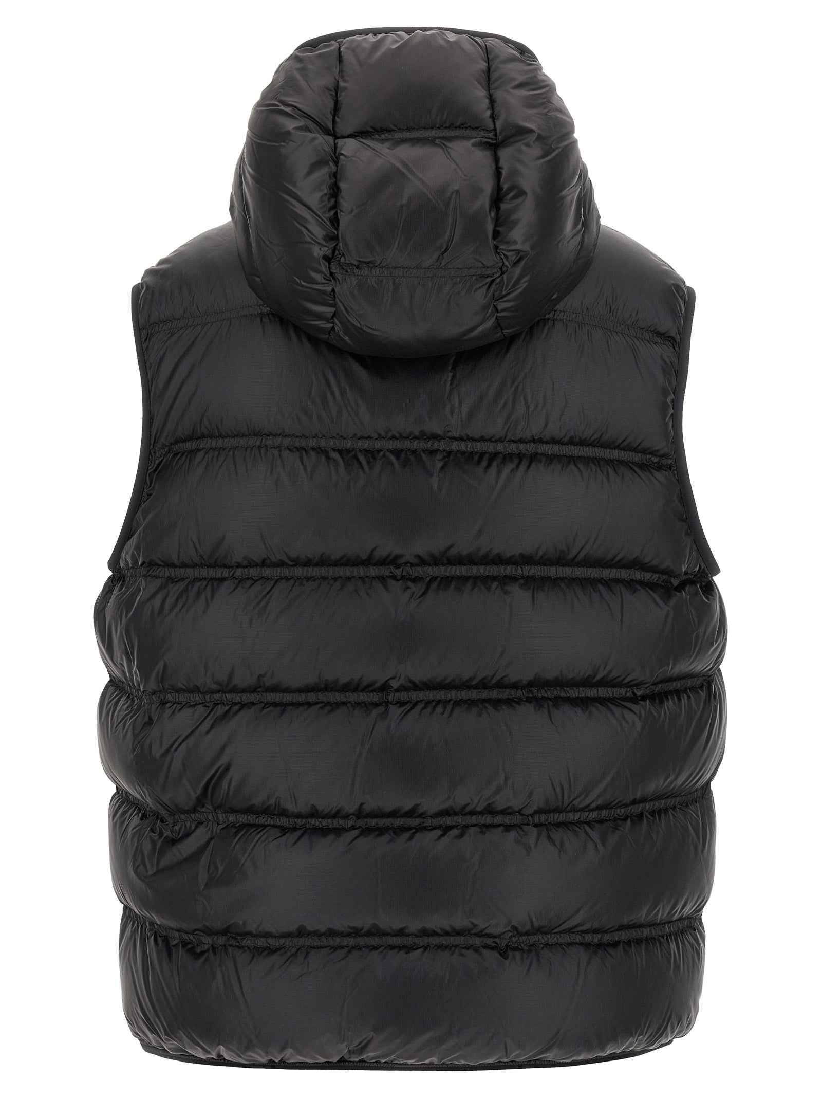 Moncler Black Polyamide Sleeveless Jacket