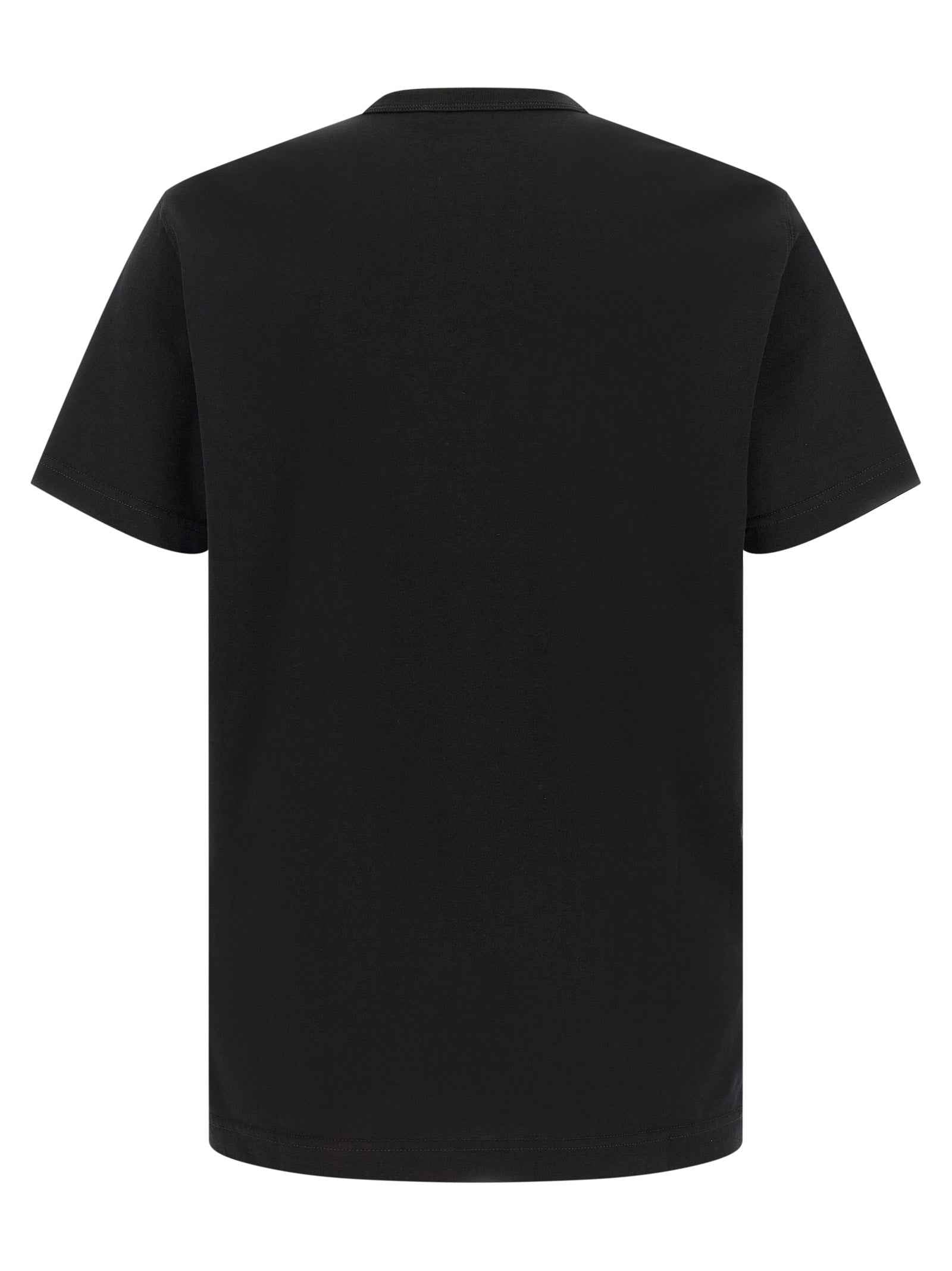 Dolce & Gabbana Black Cotton T-Shirt