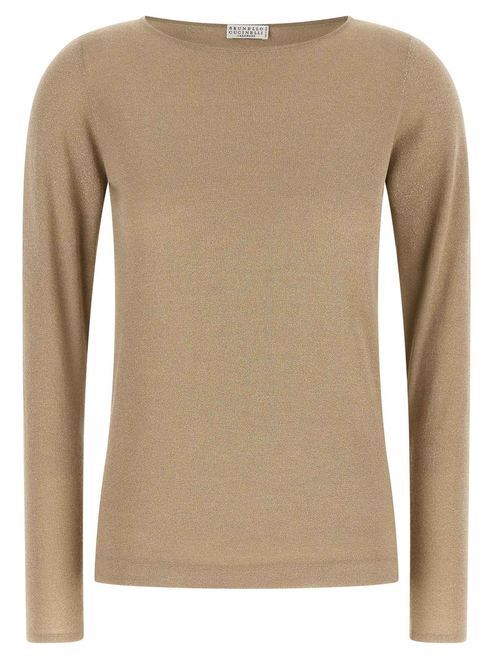 Brunello Cucinelli Beige Cashmere Cardigan