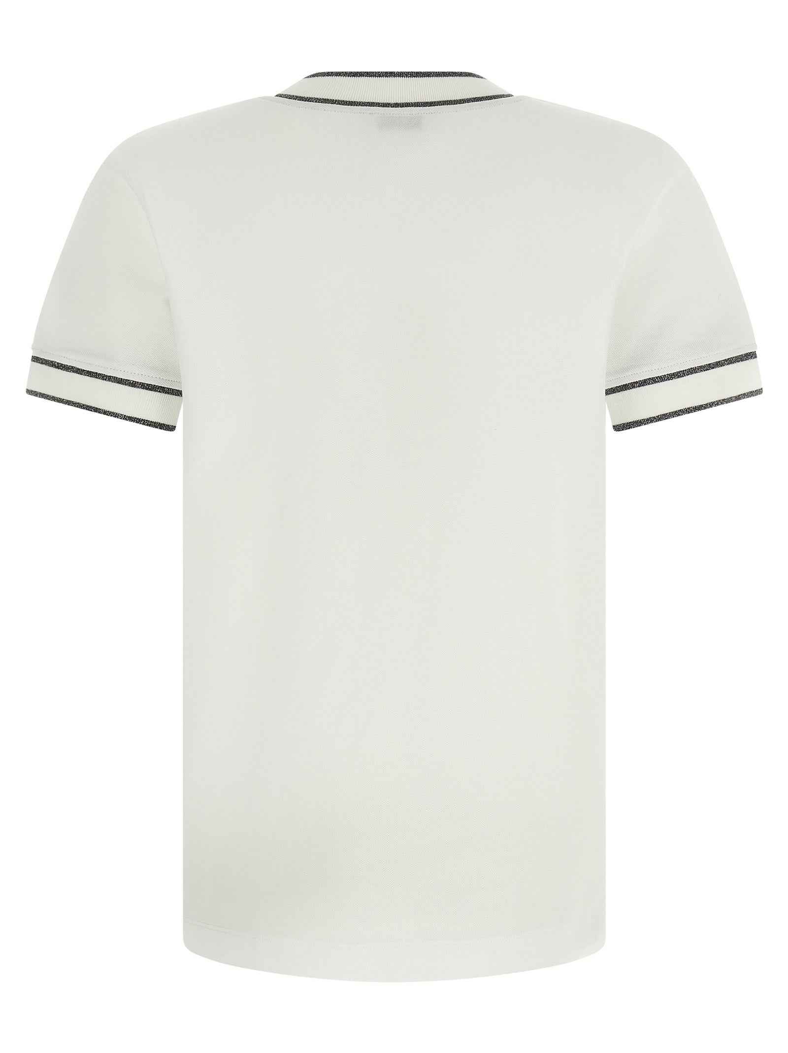 Brunello Cucinelli White Cotton T-Shirt
