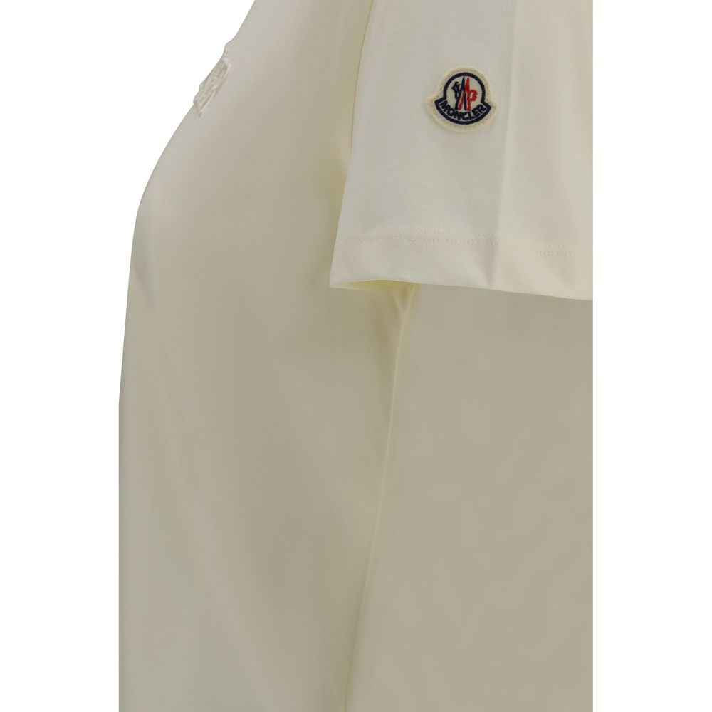 Moncler Beige Cotton T-Shirt