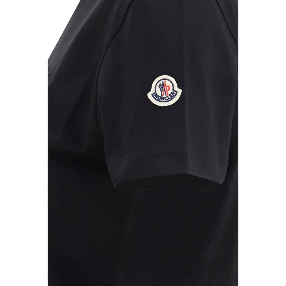 Moncler Black Cotton T-Shirt