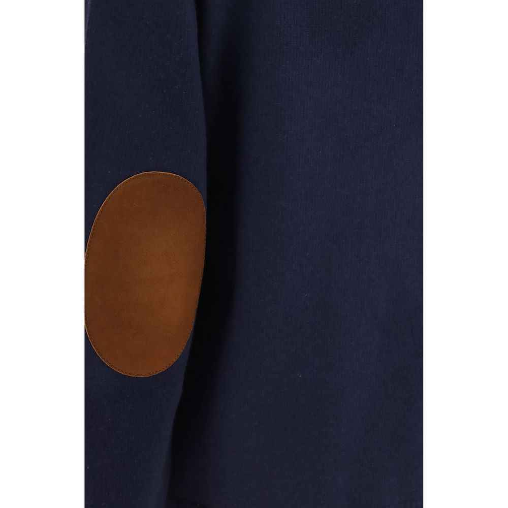 Prada Blue Wool Oves Aries Sweatshirt