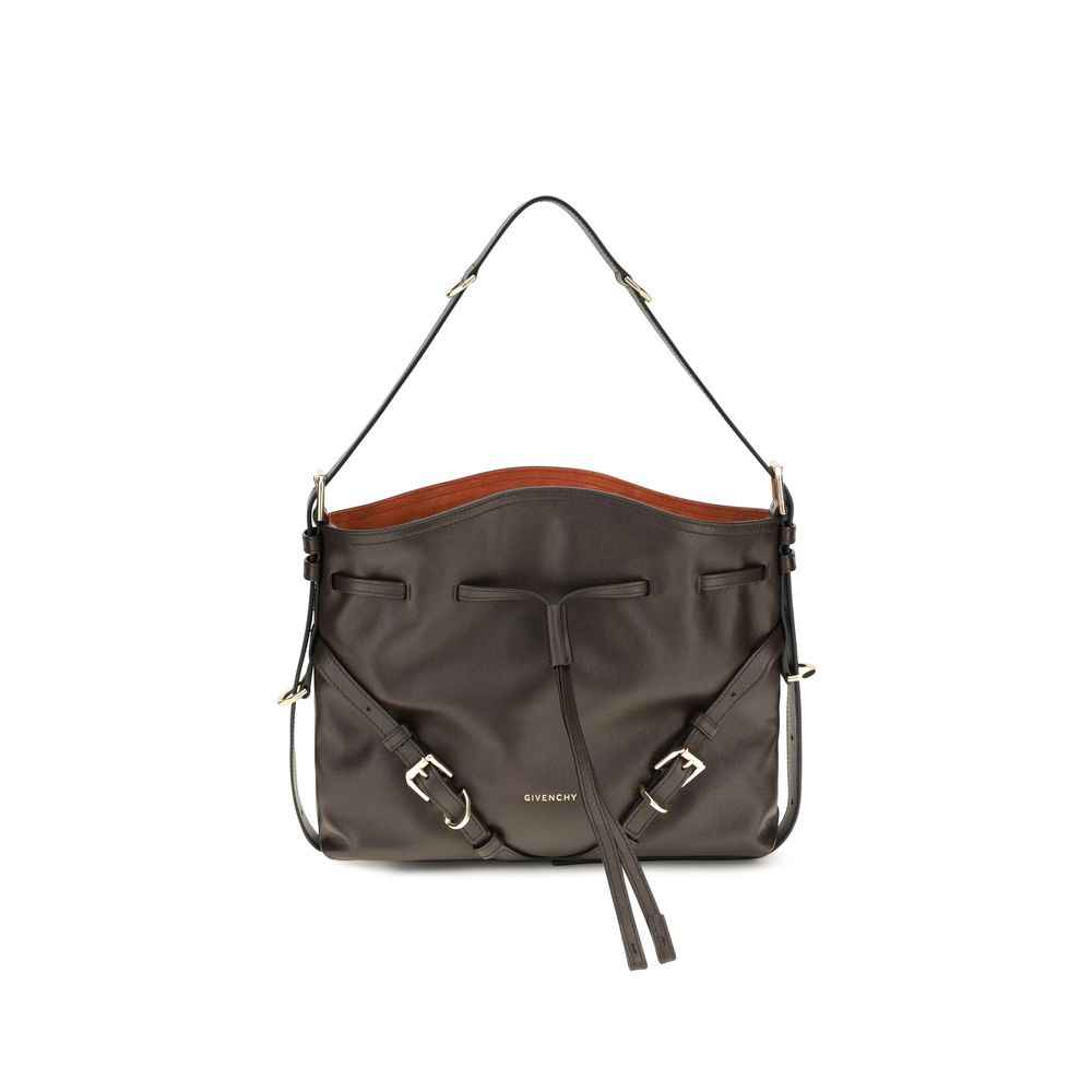 Givenchy Brown Calf Leather Bos Taurus Backet Bag