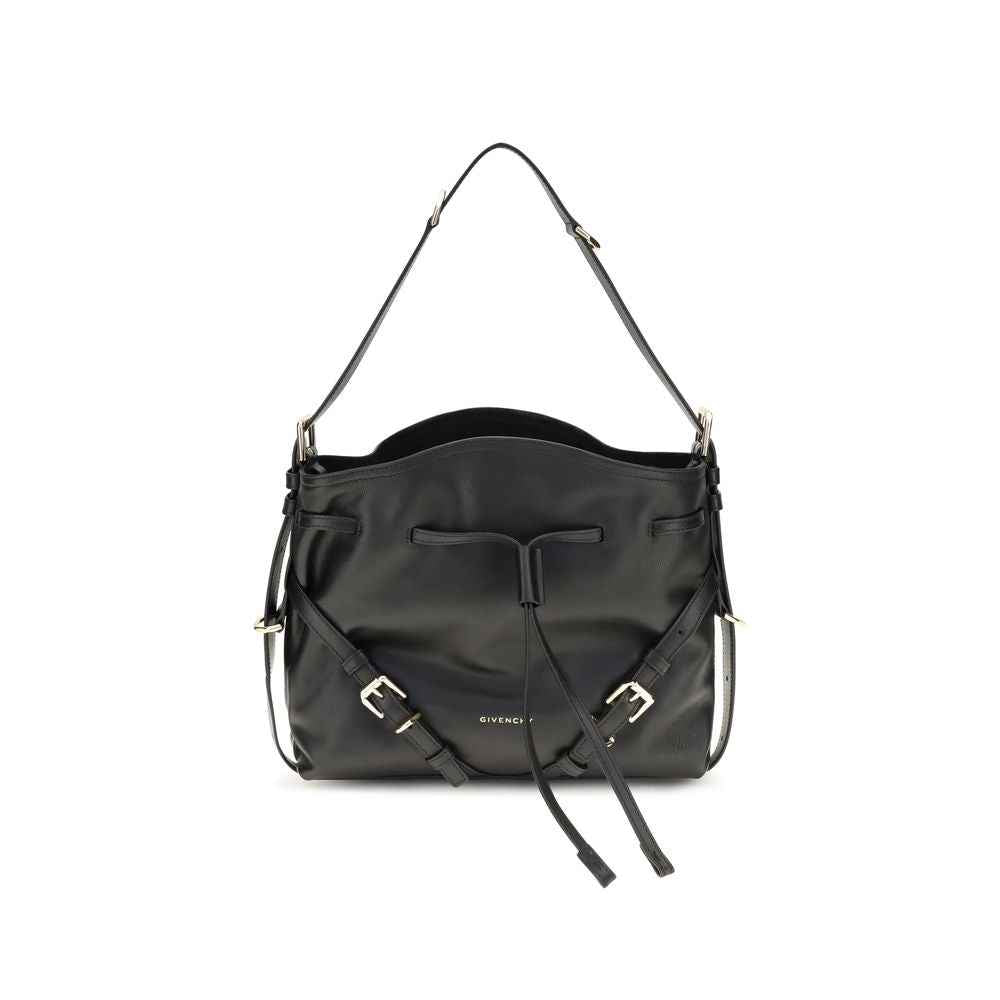 Givenchy Black Calf Leather Bos Taurus Backet Bag