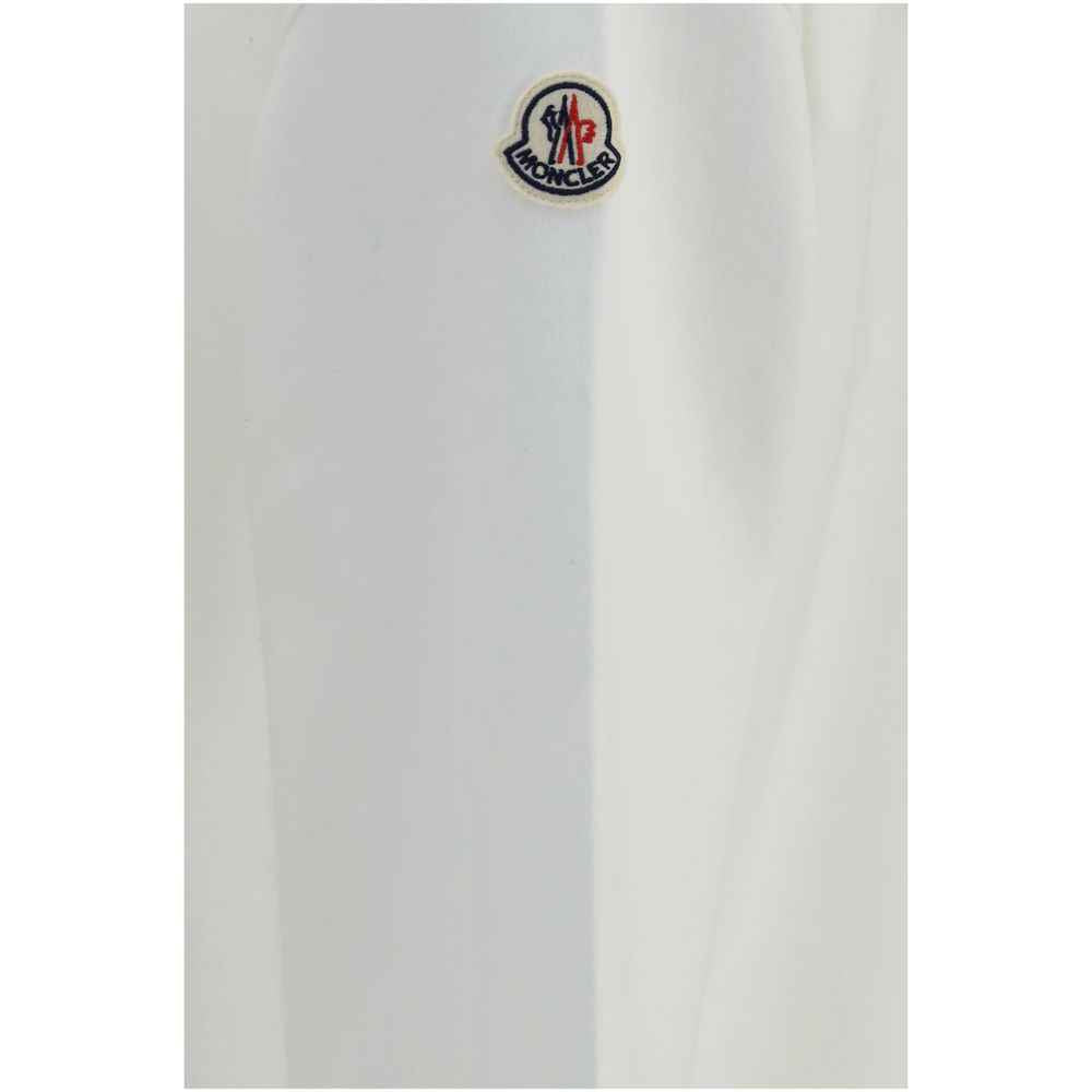 Moncler White Cotton Sweatshirt