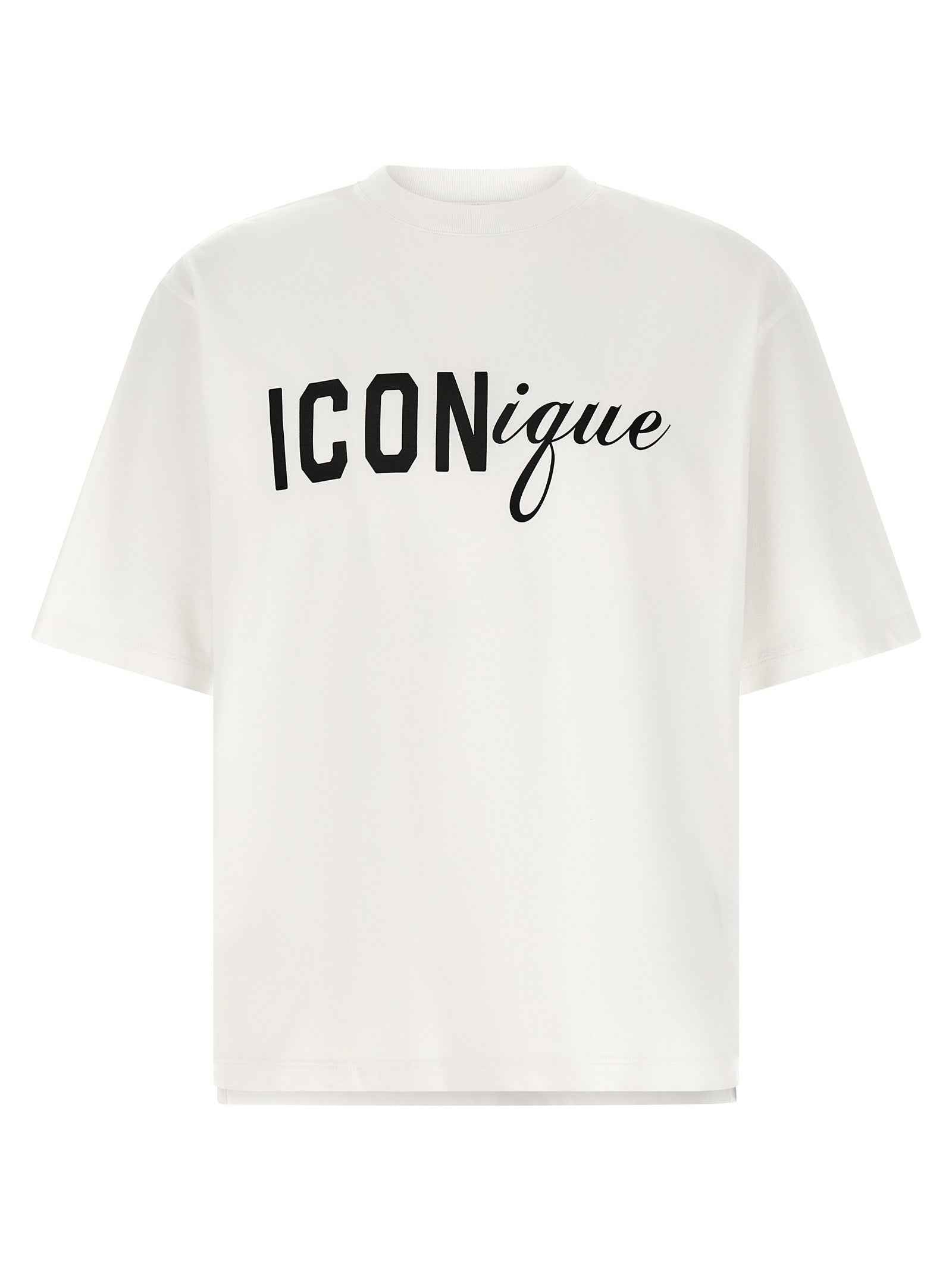 Dsquared² White Cotton T-Shirt