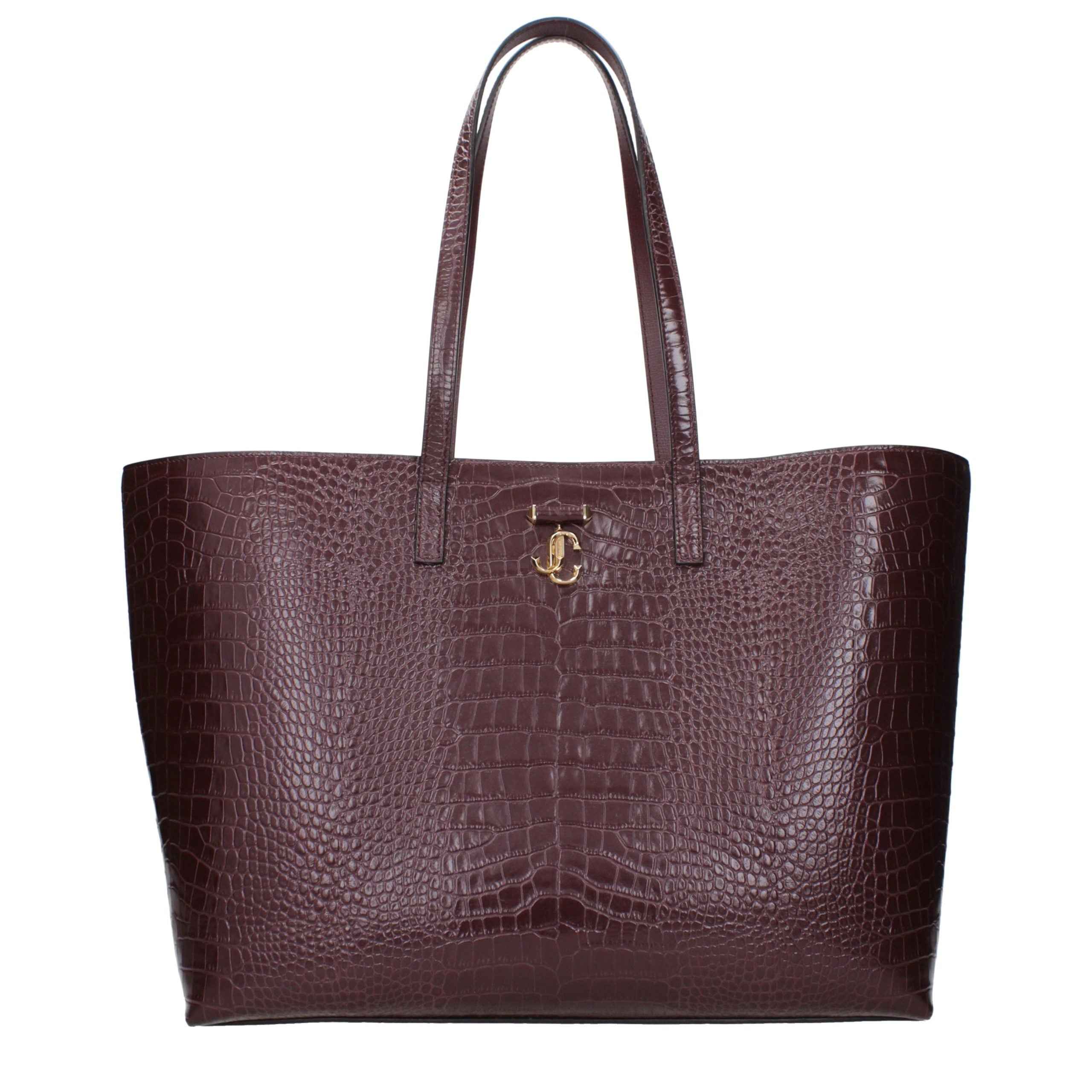 Jimmy Choo Red Leather Shoulder Bag
