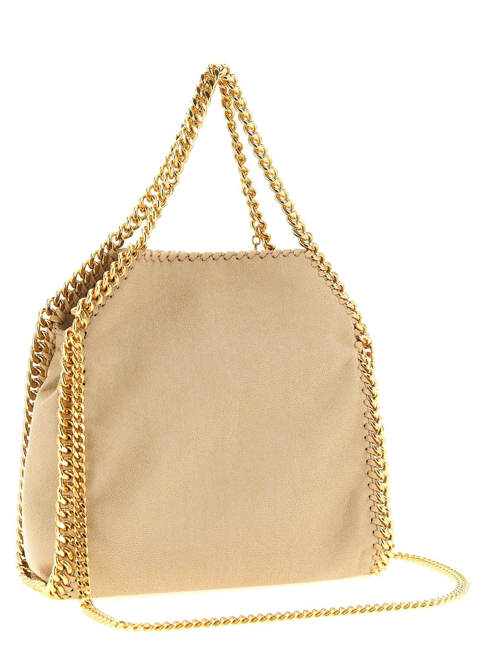 Stella McCartney Beige Polyester Shoulder Bag