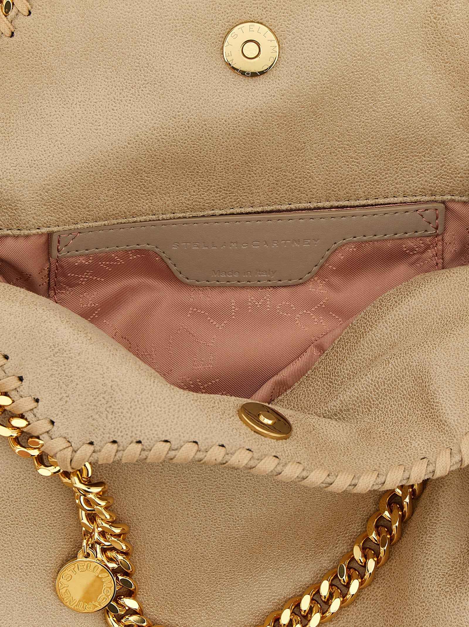 Stella McCartney Beige Polyester Shoulder Bag