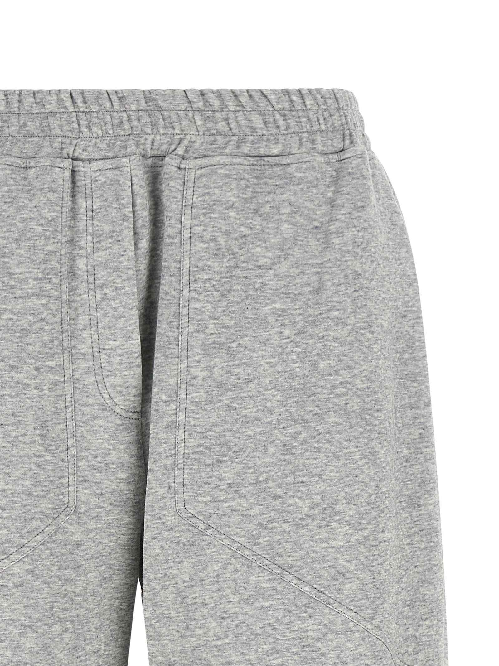 Brunello Cucinelli Gray Cotton Athletic Pants